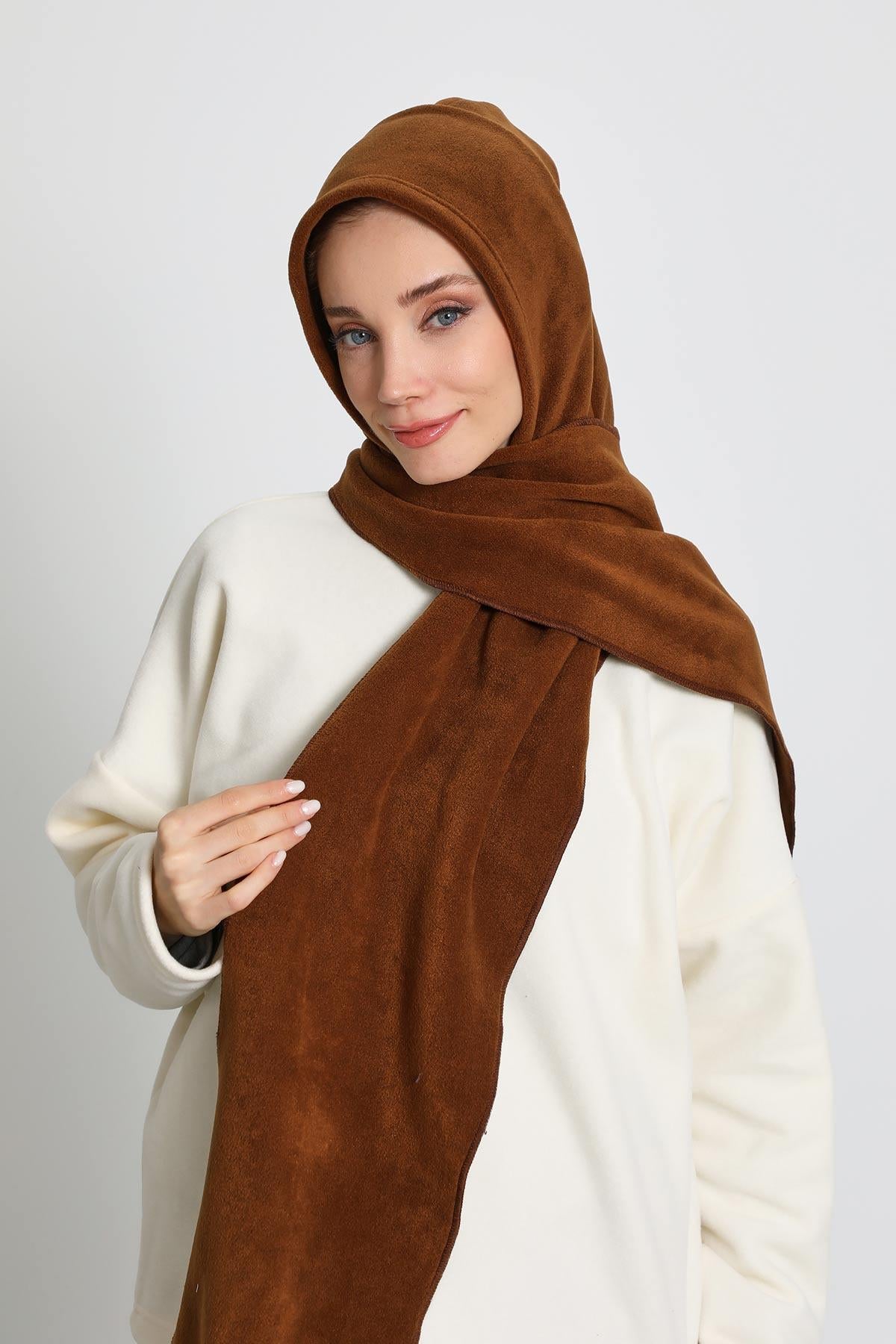 Kadın Polar Kışlık  Bere,Atkı,Boyunluk Şalı,B-85PL