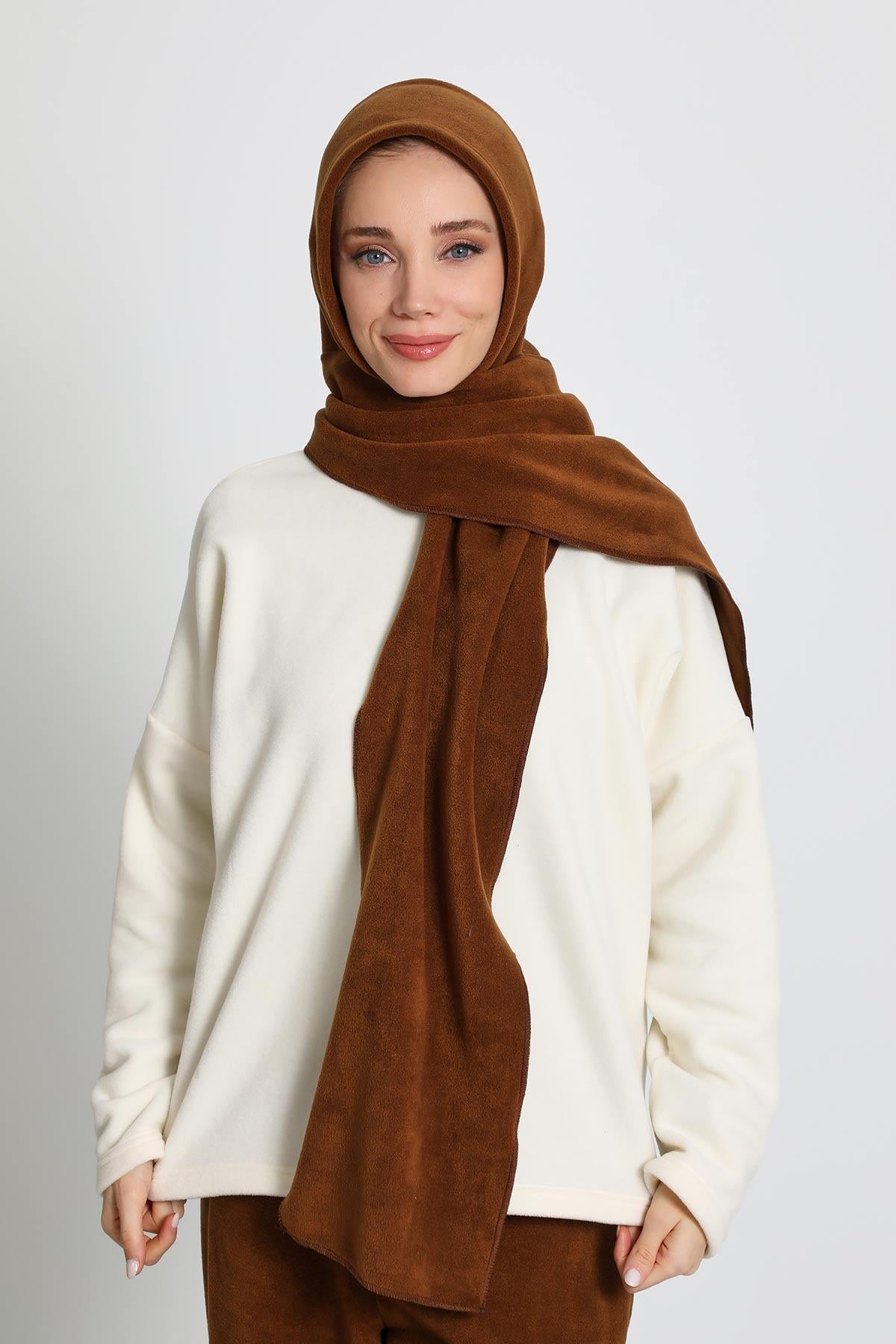 Kadın Polar Kışlık  Bere,Atkı,Boyunluk Şalı,B-85PL