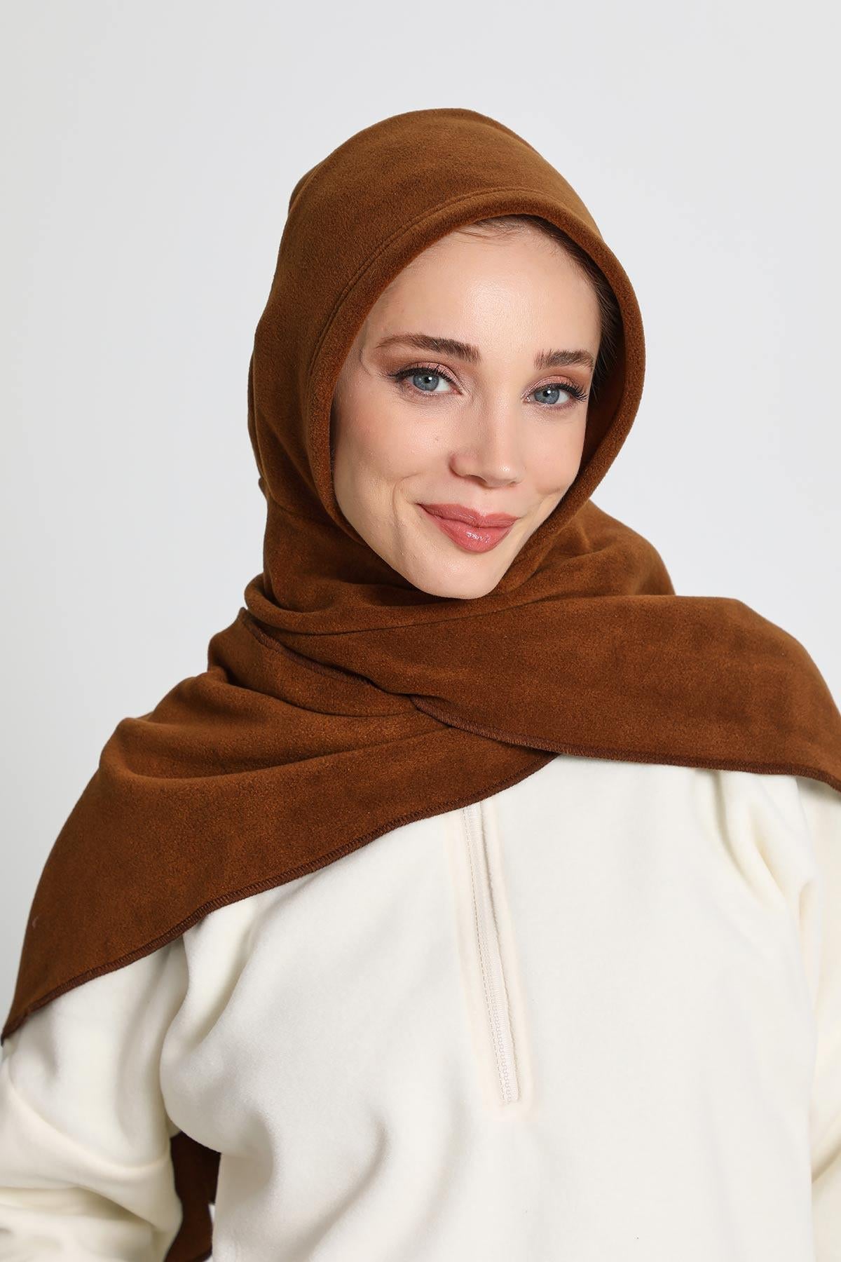 Kadın Polar Kışlık  Bere,Atkı,Boyunluk Şalı,B-85PL