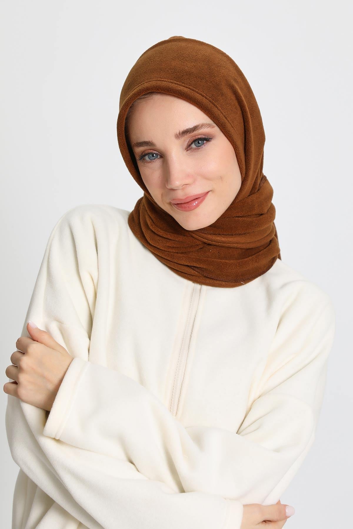 Kadın Polar Kışlık  Bere,Atkı,Boyunluk Şalı,B-85PL