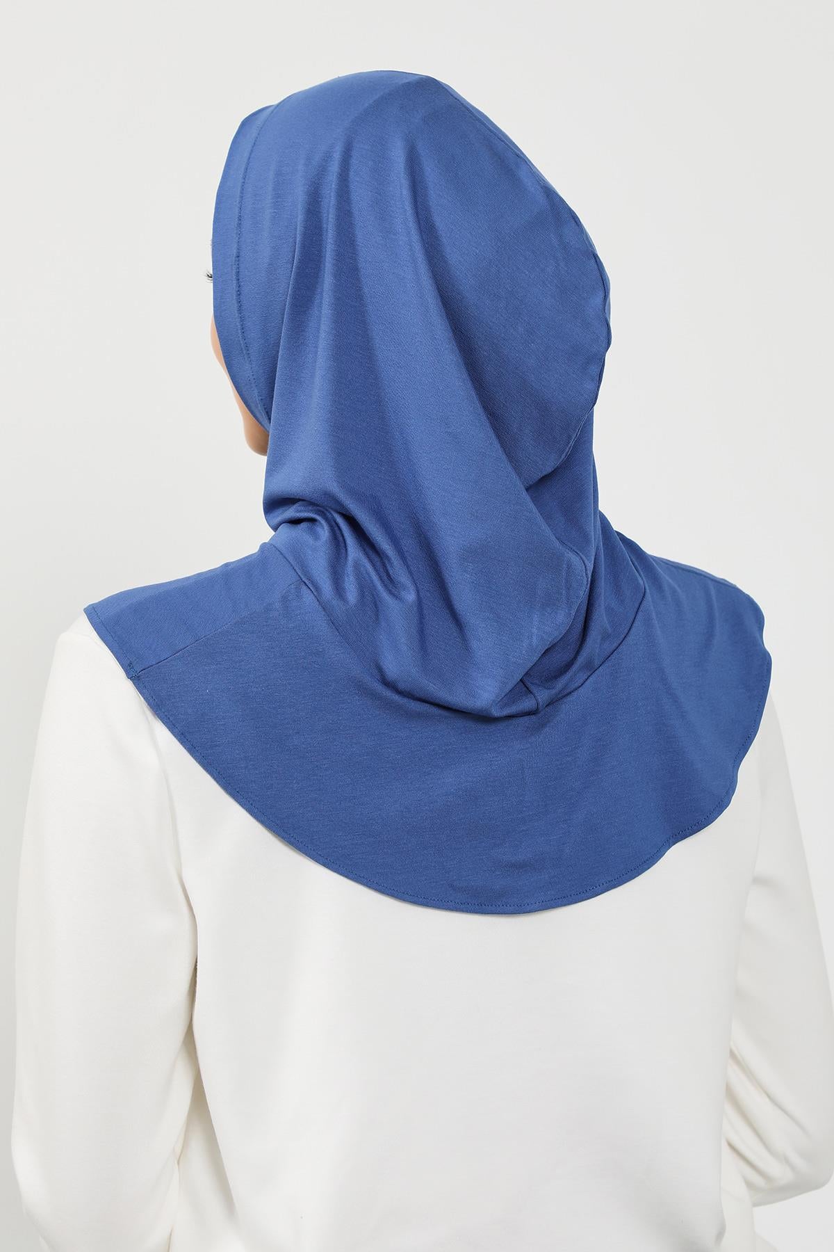 Kapşon ve Kapatıcı Özellikli Penye Kadın Hazır Bone,B-89P