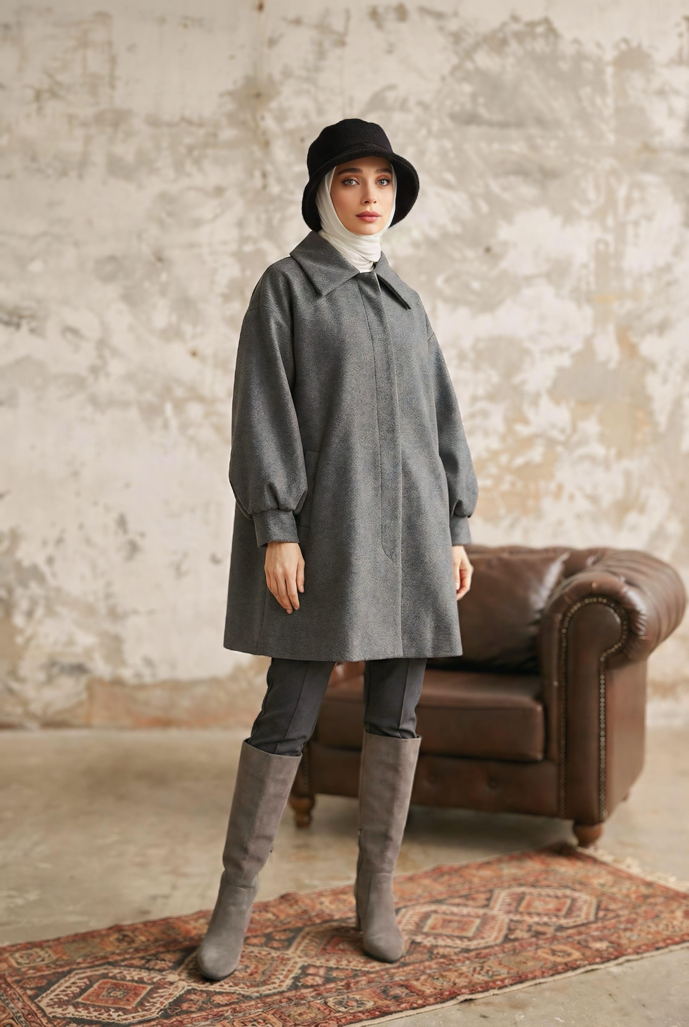 Kışlık Düz Kaşe Bucket Şapka,B-99DK