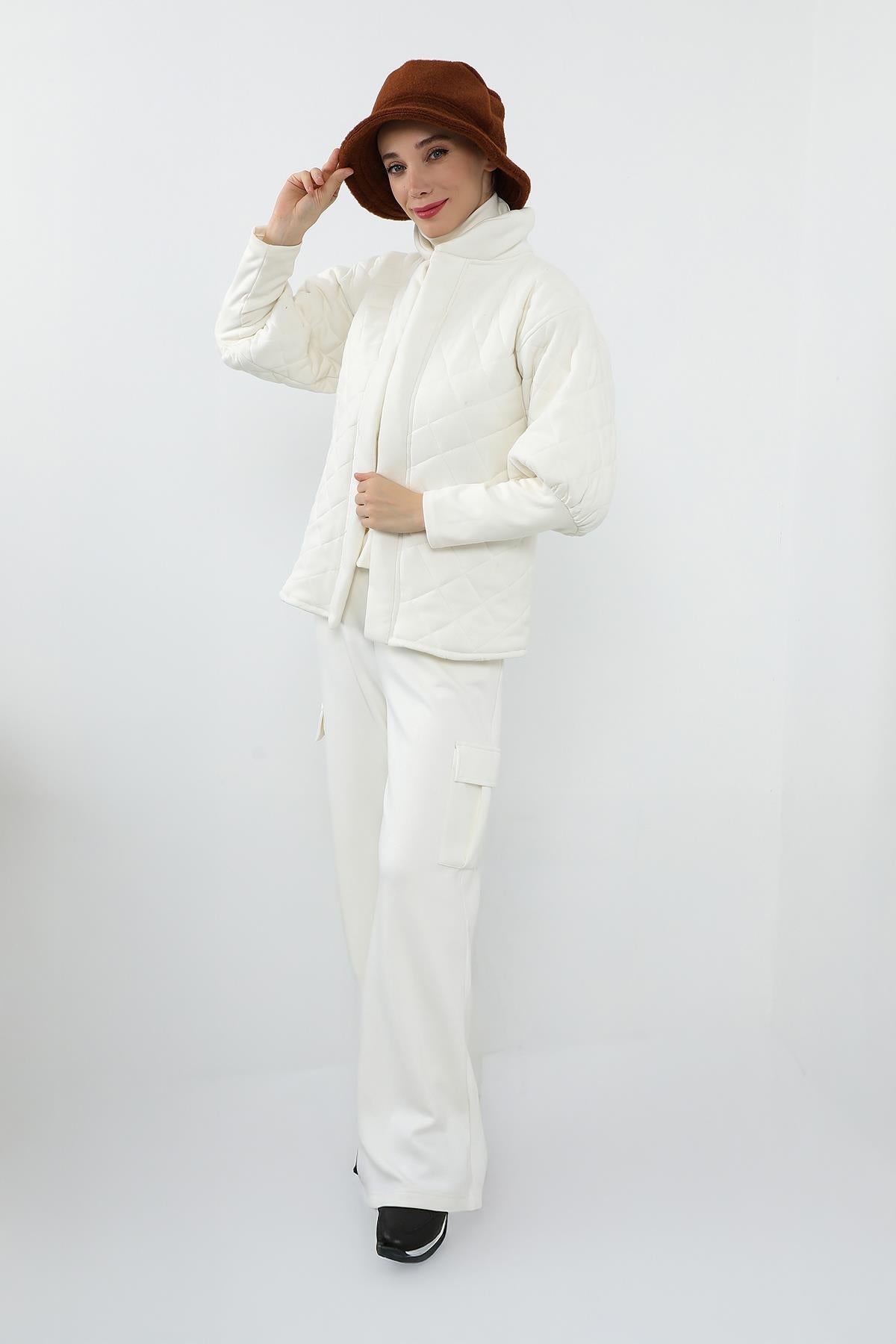 Kışlık Düz Kaşe Bucket Şapka,B-99DK