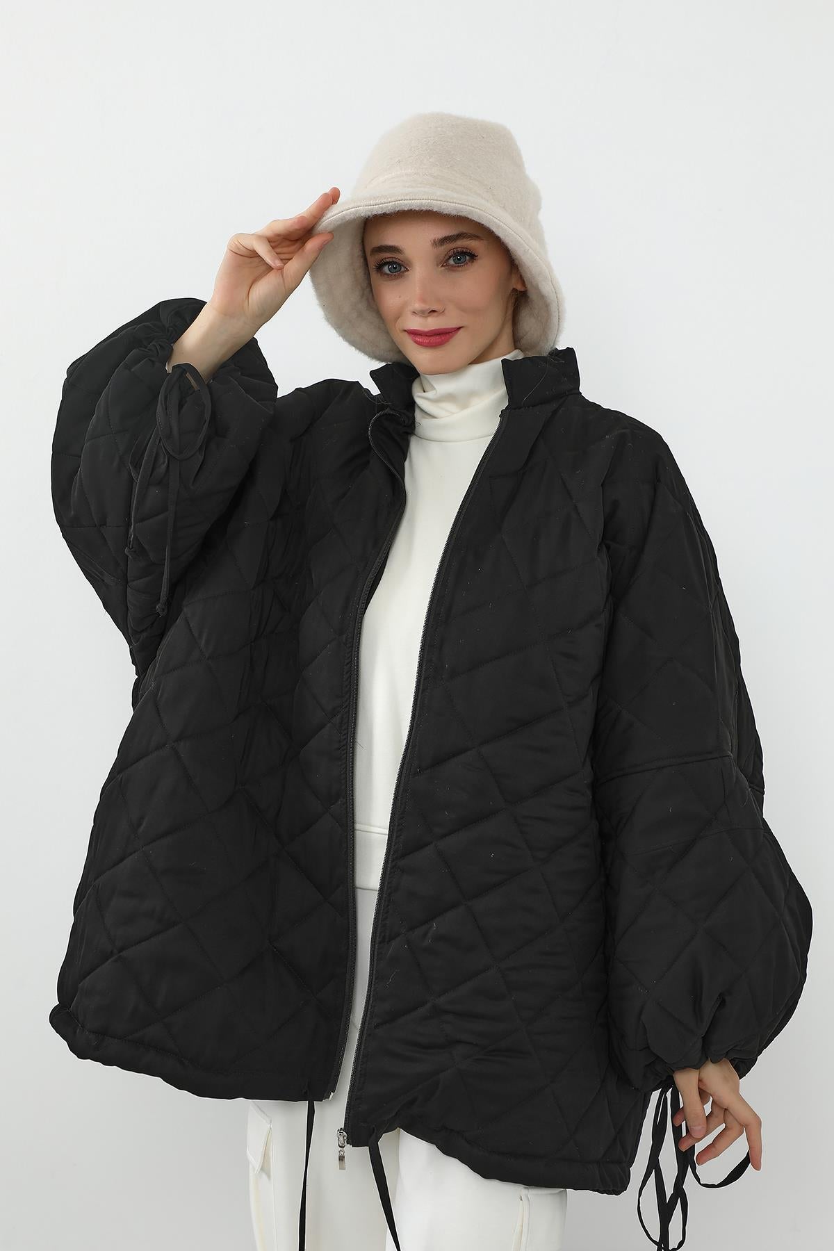 Kışlık Düz Kaşe Bucket Şapka,B-99DK