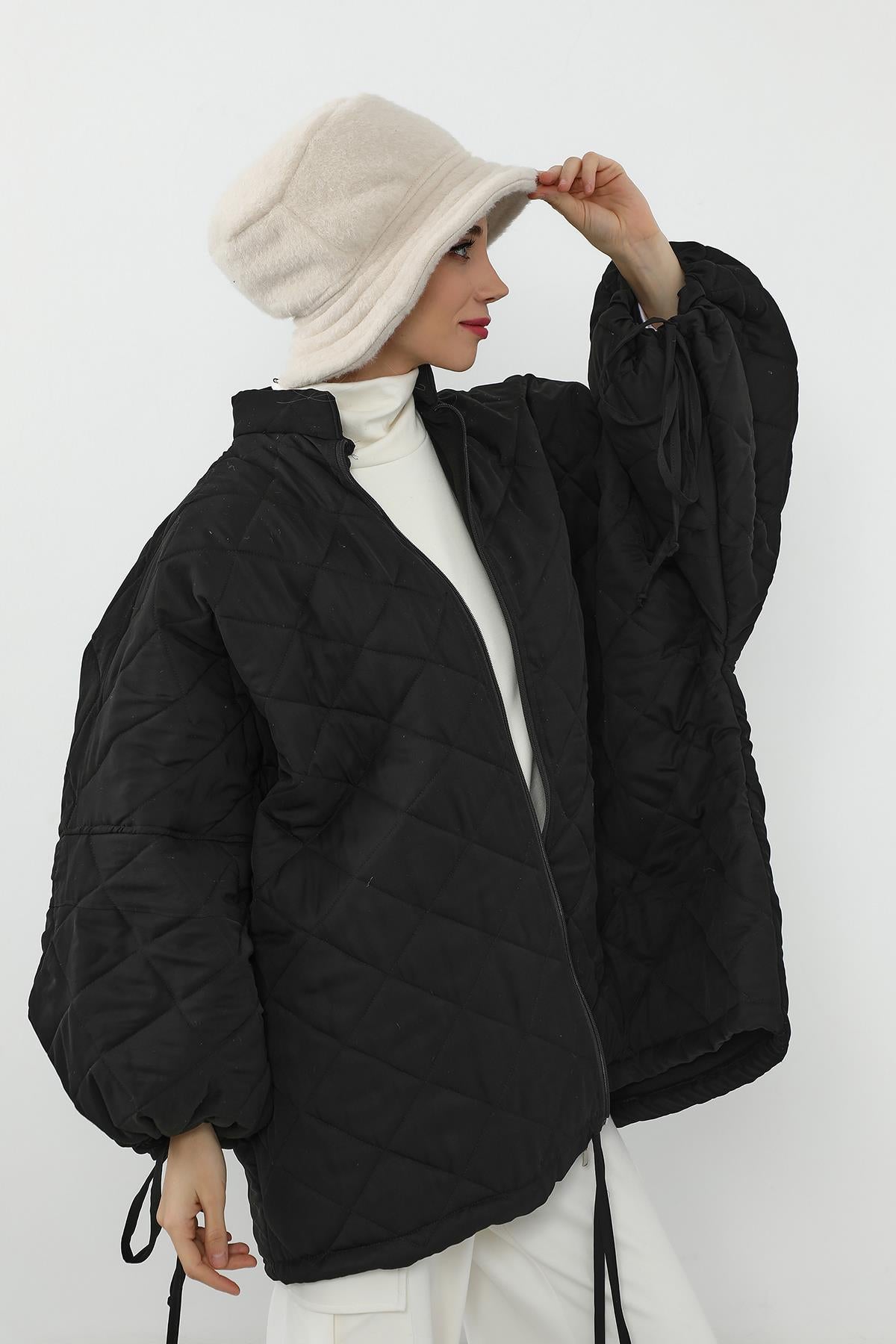 Kışlık Düz Kaşe Bucket Şapka,B-99DK