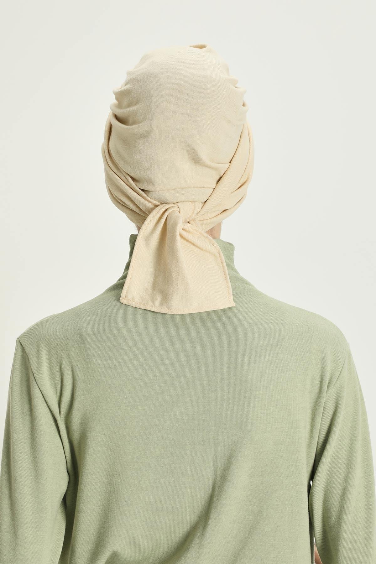 Kışlık Fularlı Bone Türban,B-80RB