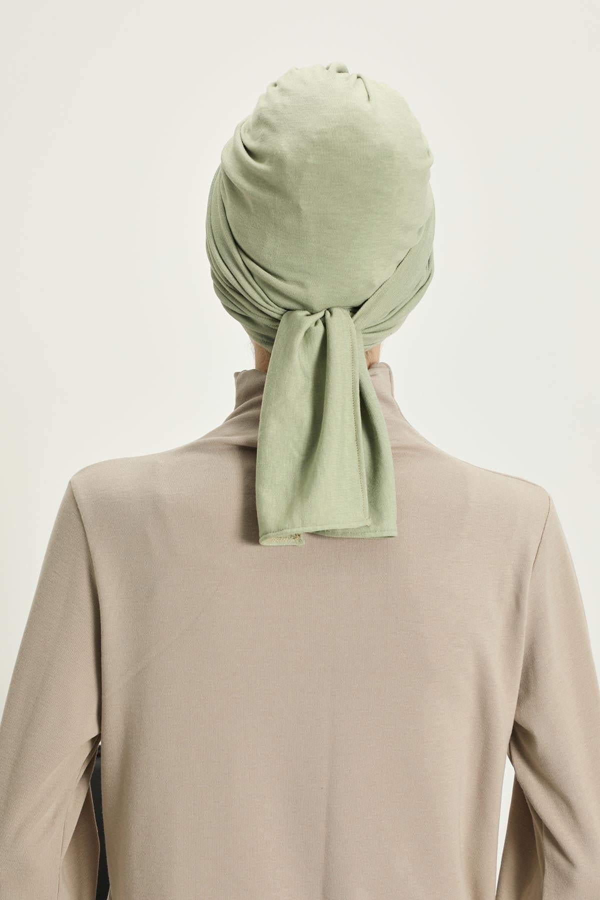 Kışlık Fularlı Bone Türban,B-80RB