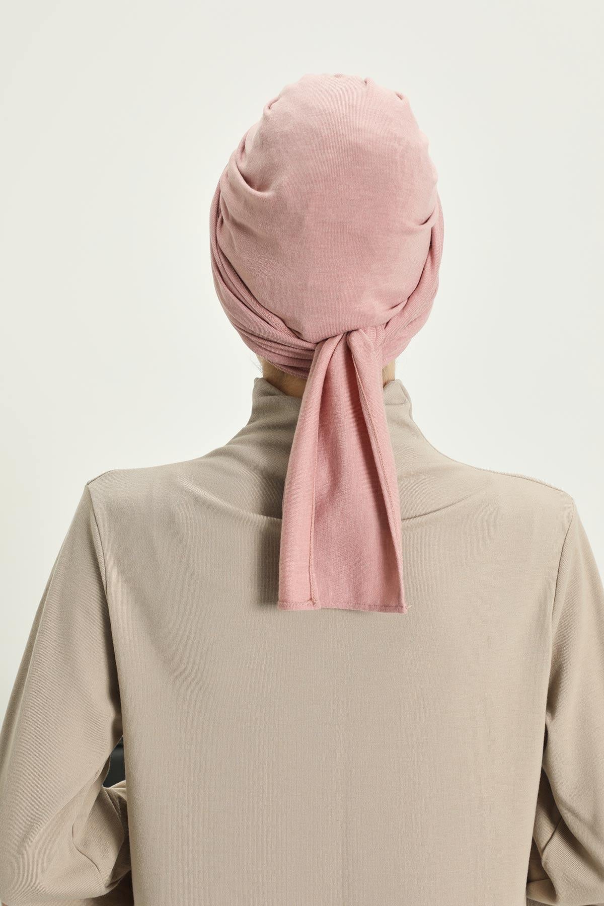 Kışlık Fularlı Bone Türban,B-80RB