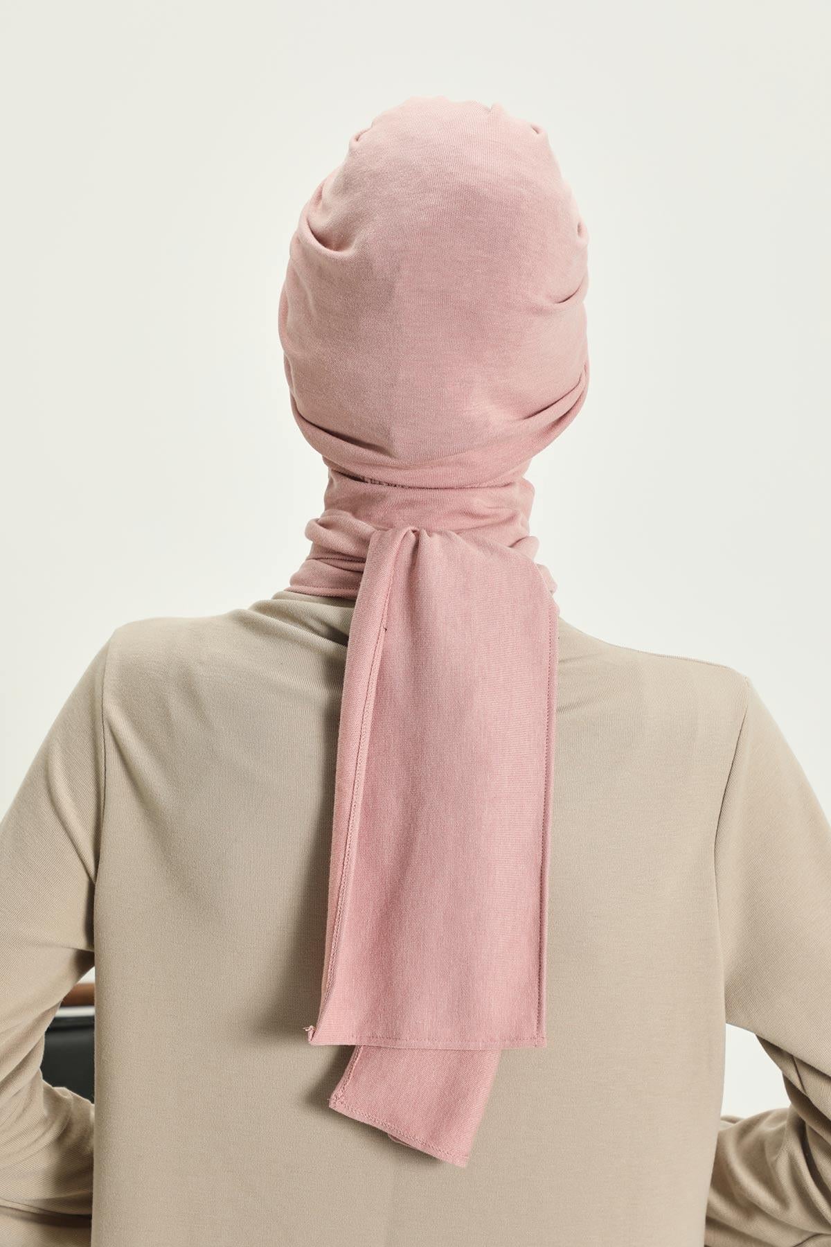 Kışlık Fularlı Bone Türban,B-80RB