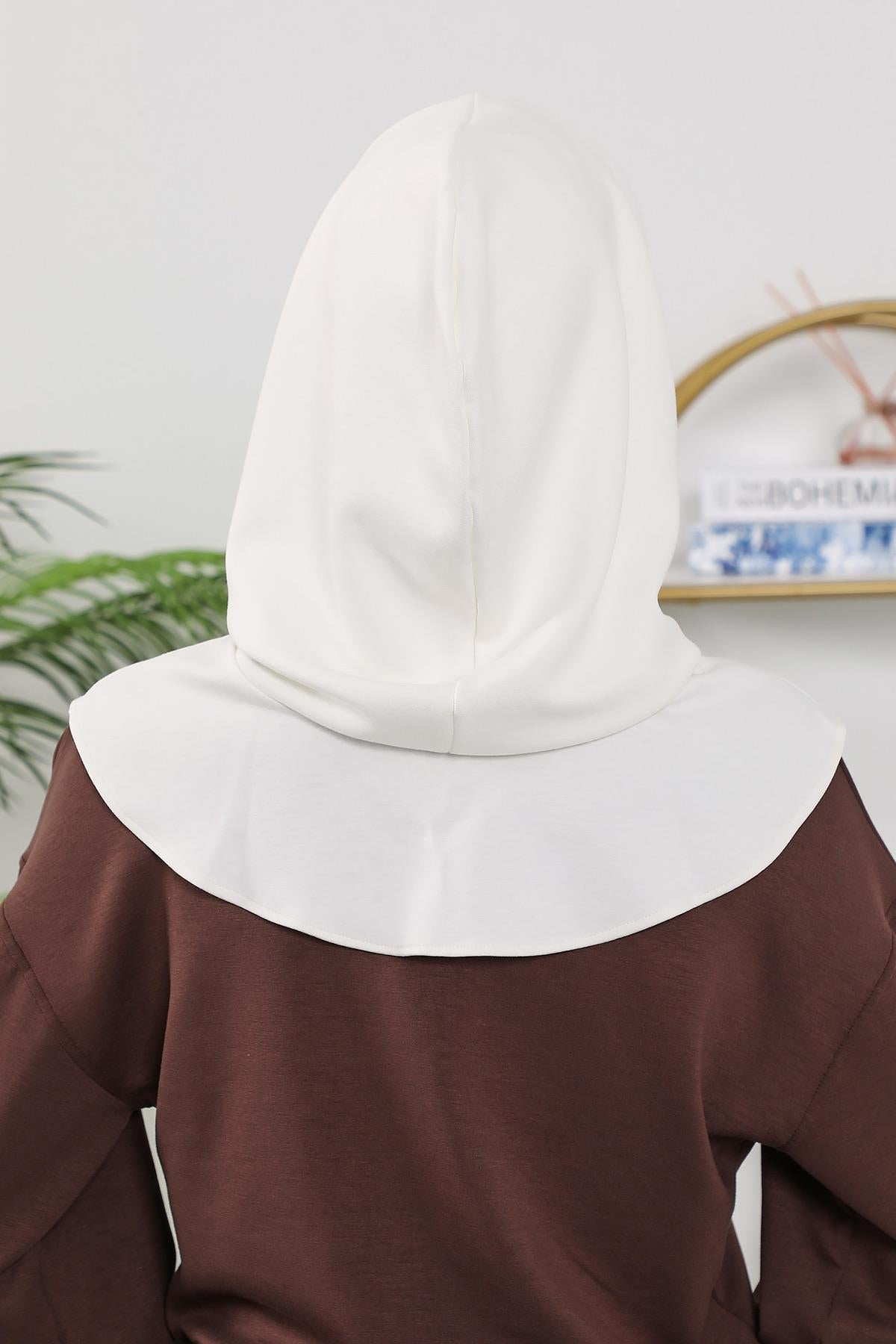 Kışlık Kapşon ve Kapatıcı Özellikli Kadın Hazır Bone,B-89O