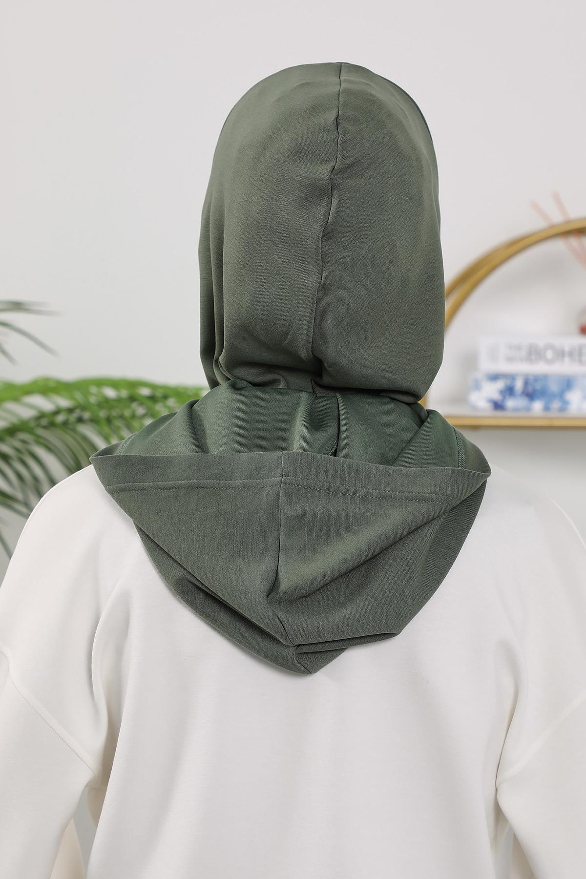 Kışlık Kapşon ve Kapatıcı Özellikli Kadın Hazır Bone,B-89O