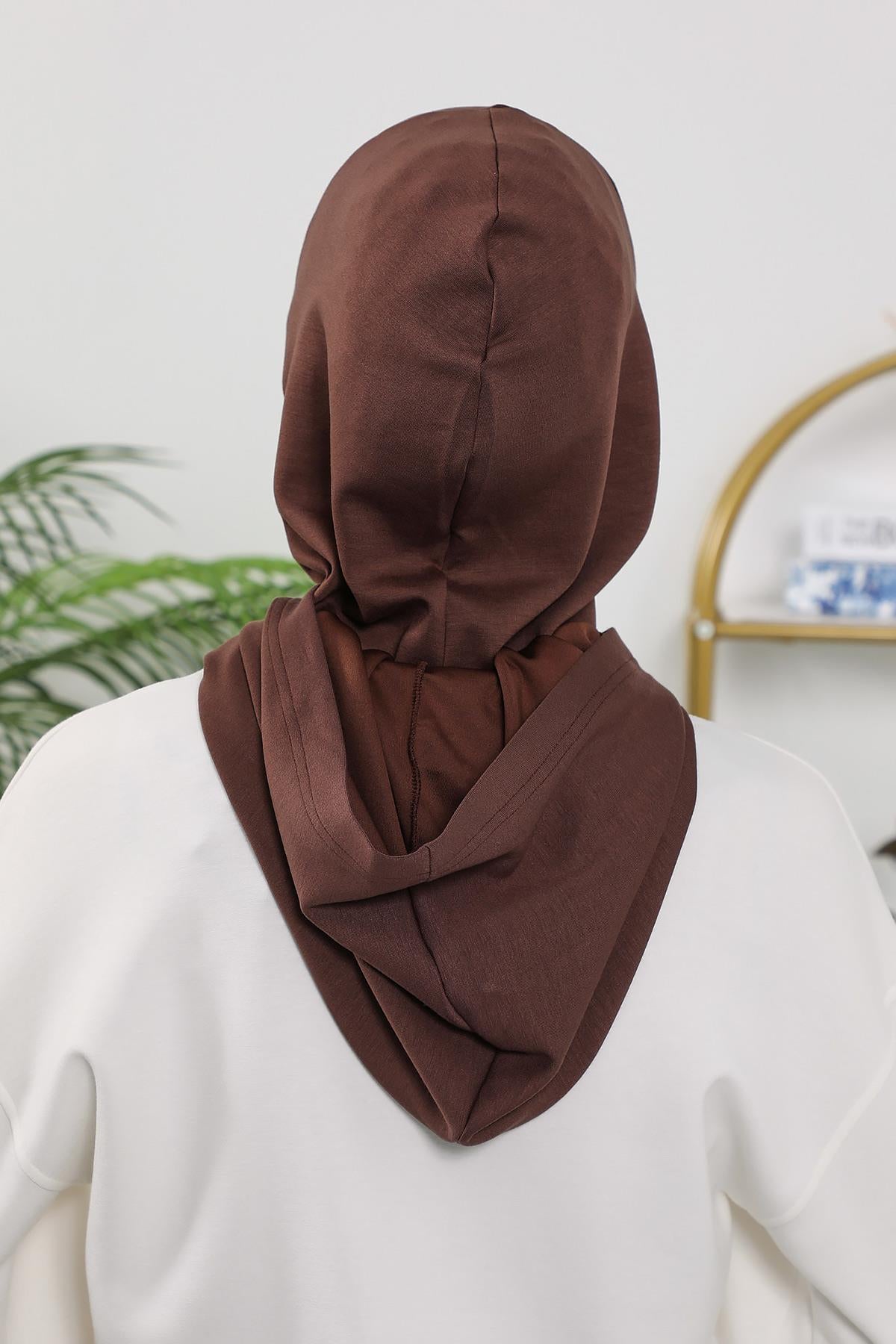 Kışlık Kapşon ve Kapatıcı Özellikli Kadın Hazır Bone,B-89O