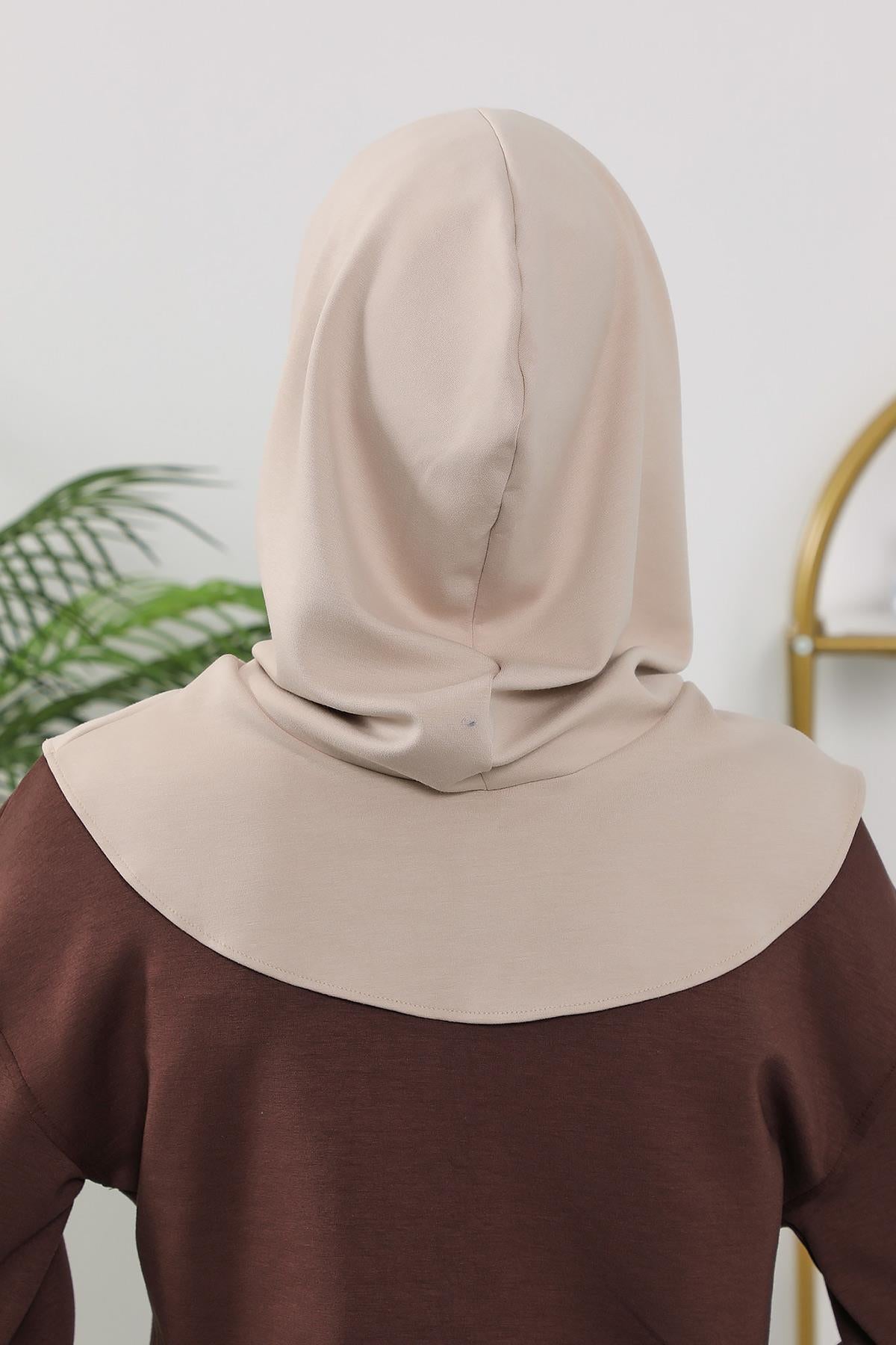 Kışlık Kapşon ve Kapatıcı Özellikli Kadın Hazır Bone,B-89O