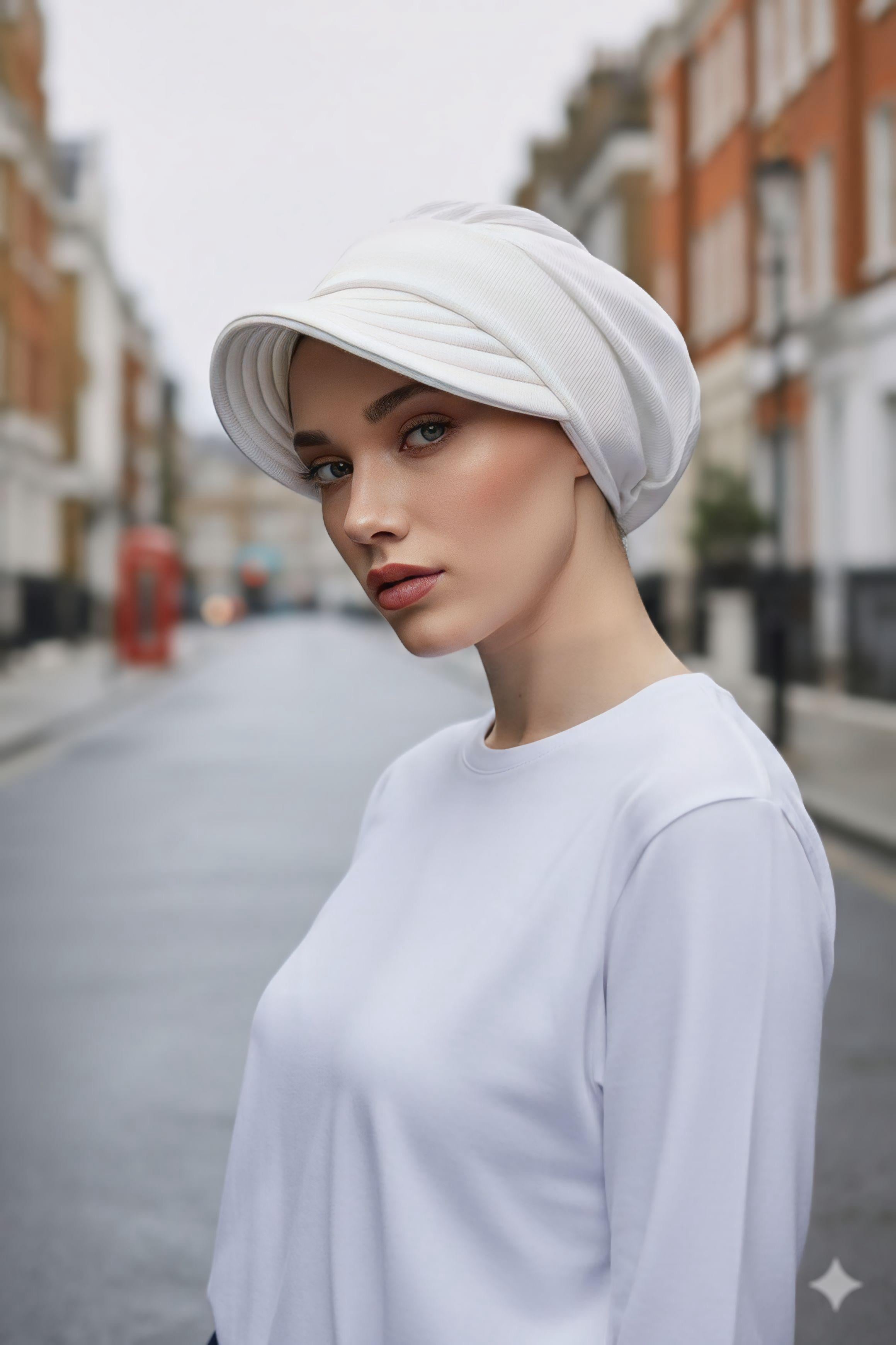 Kışlık Siperlikli Şapka Bone,B-73O