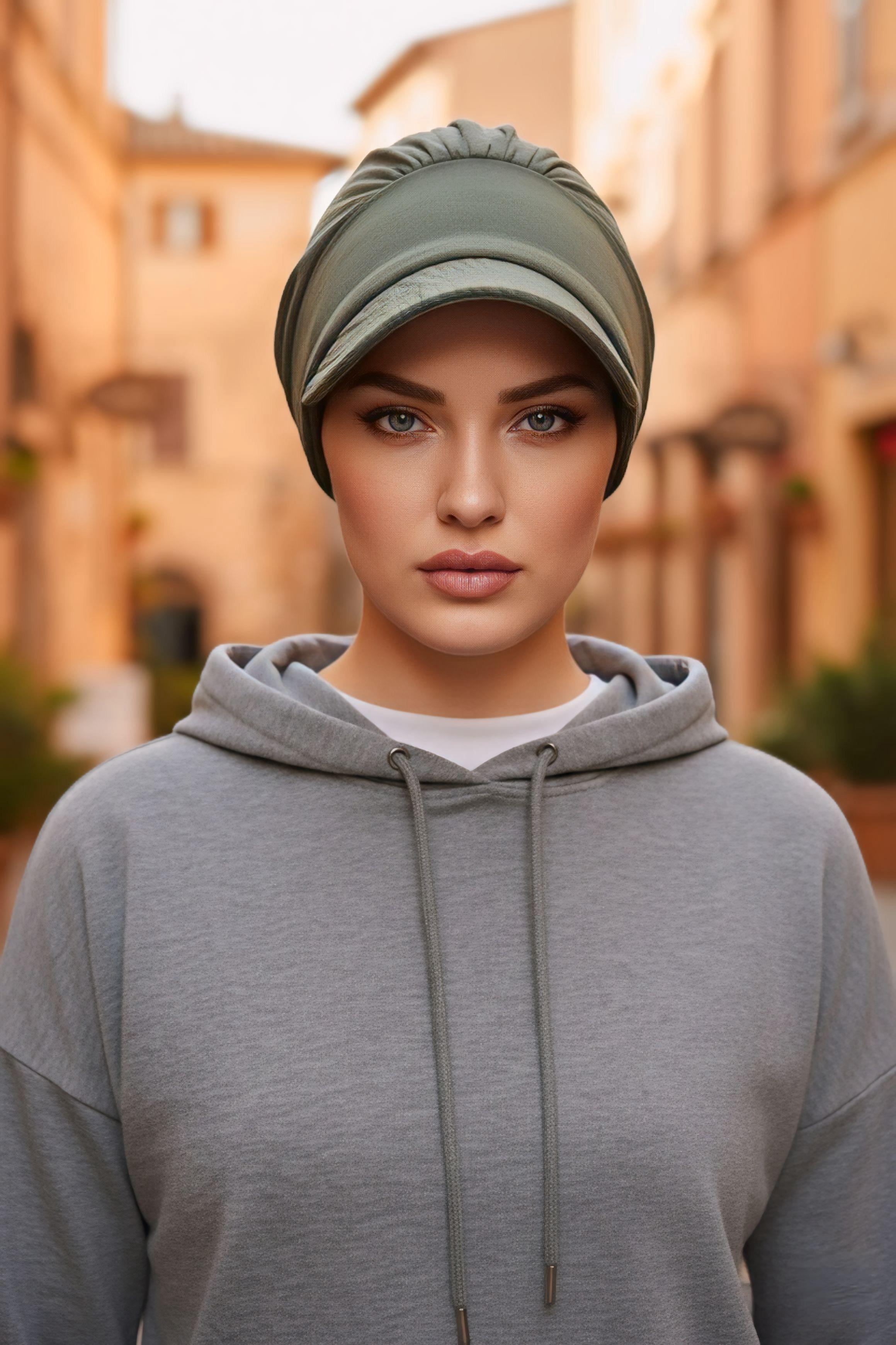 Kışlık Siperlikli Şapka Bone,B-73O