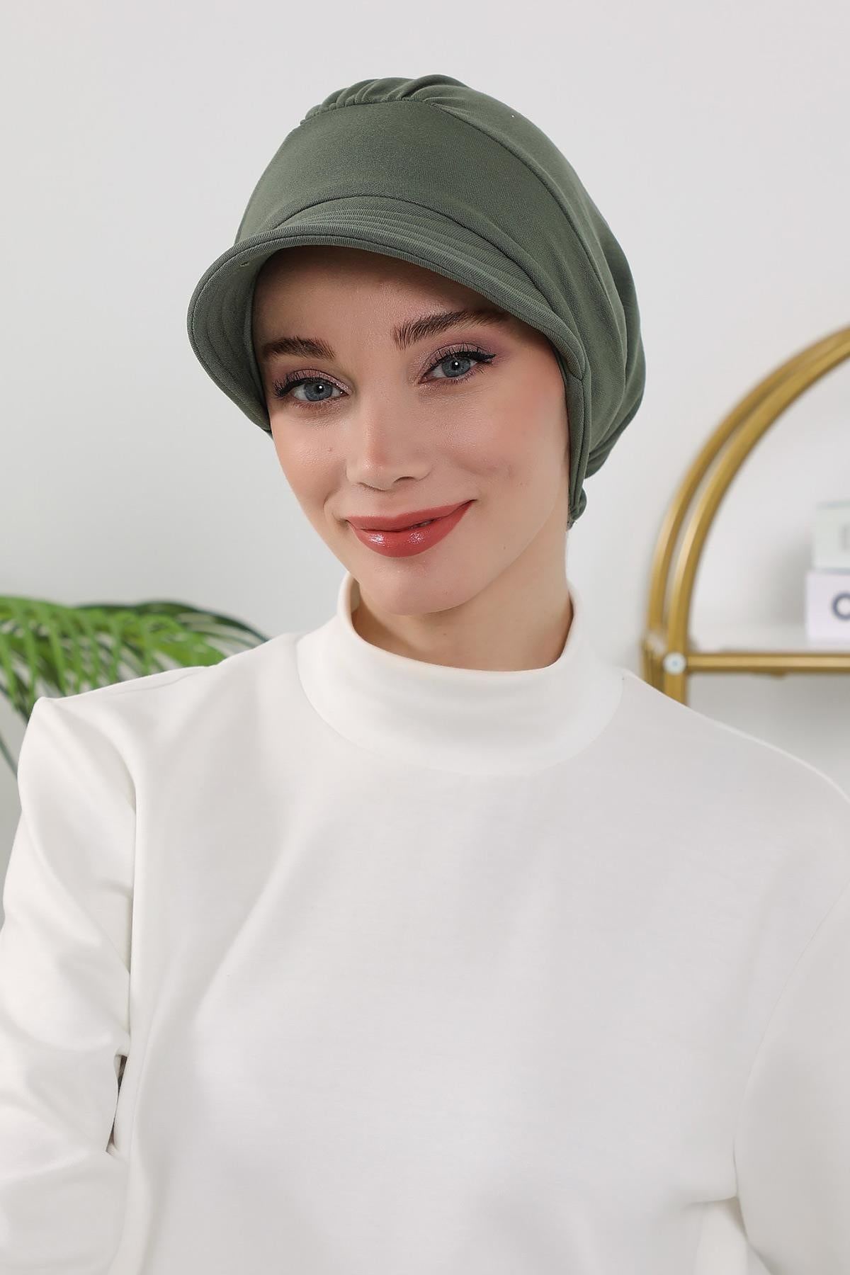 Kışlık Siperlikli Şapka Bone,B-73O