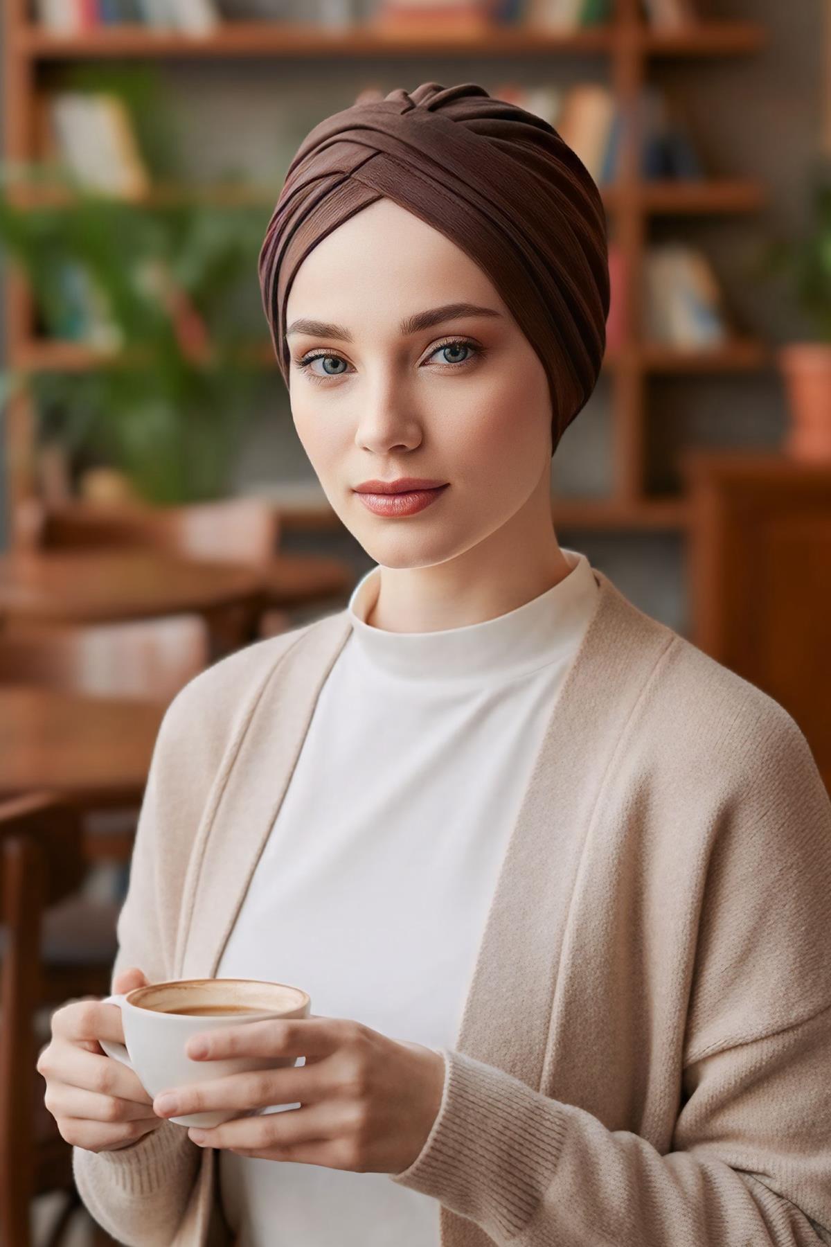 Kışlık Tesettür Bone,B-9O