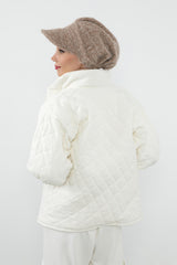 Kışlık Tüylü Kaşe Siperlikli Bone ve Atkı Takımı,BAT-2TK