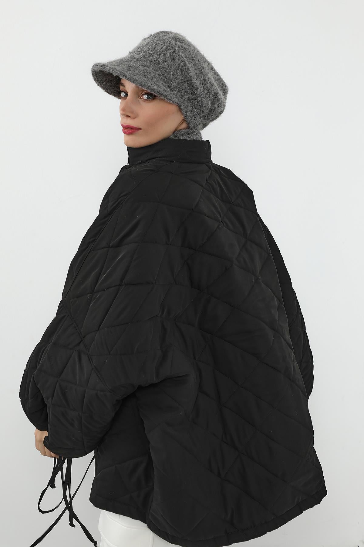 Kışlık Tüylü Kaşe Siperlikli Bone ve Atkı Takımı,BAT-2TK