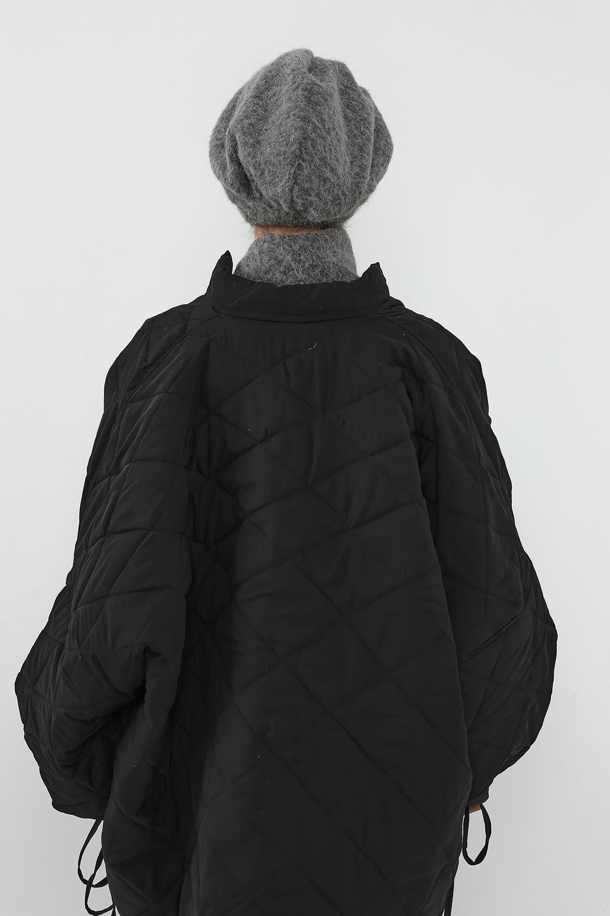 Kışlık Tüylü Pileli Bone ve Atkı Takımı,BAT-3TK