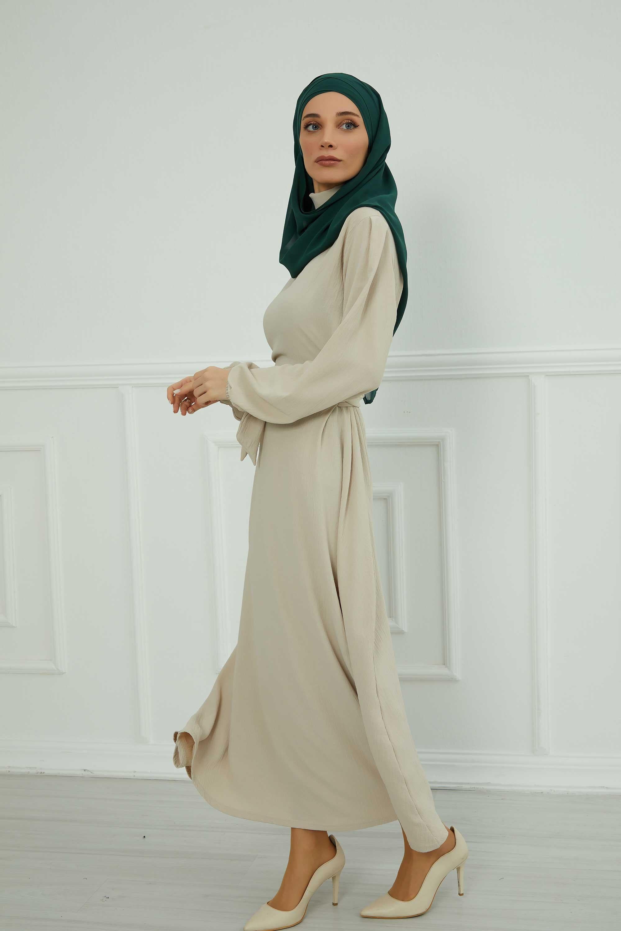 Klasik Tasarım Çapraz Dikim Pratik Şifon Şal,CPS-15,CPS-15