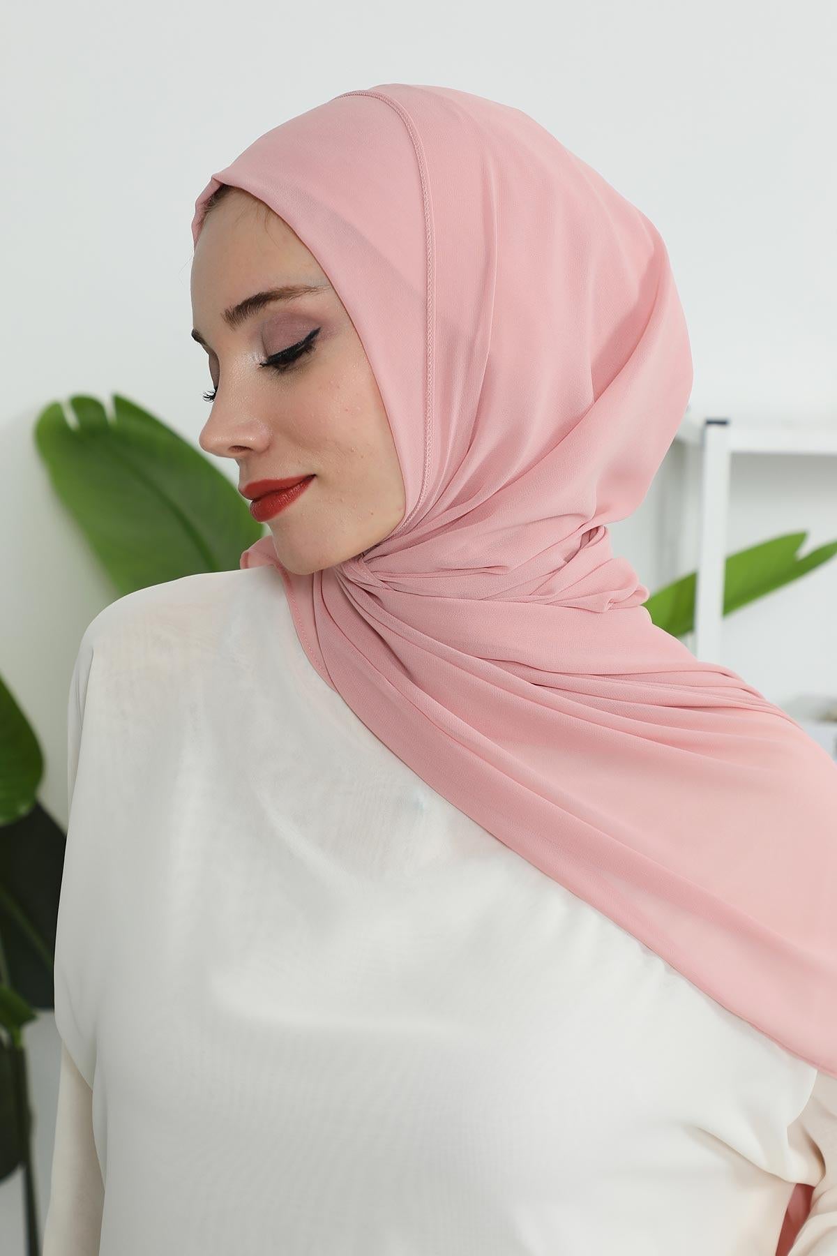 Klasik Tasarım Pratik Şifon Şal,PS-11