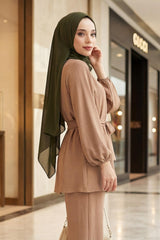 Klasik Tasarım Pratik Şifon Şal,PS-11