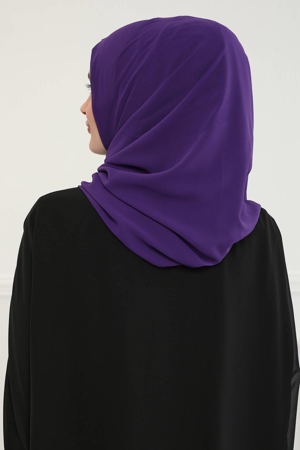 Klasik Tasarım Pratik Şifon Şal,PS-11