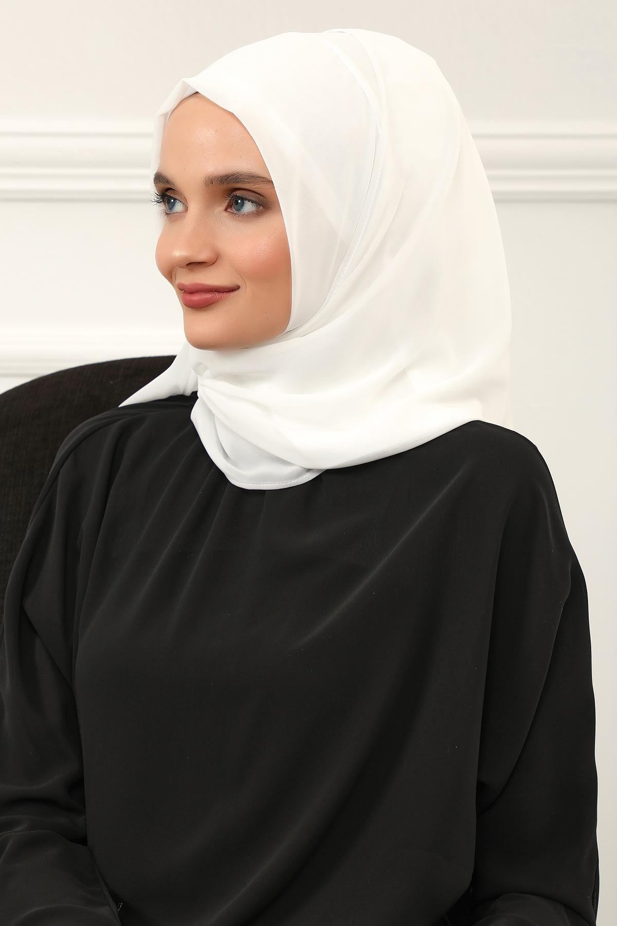 Klasik Tasarım Pratik Şifon Şal,PS-11