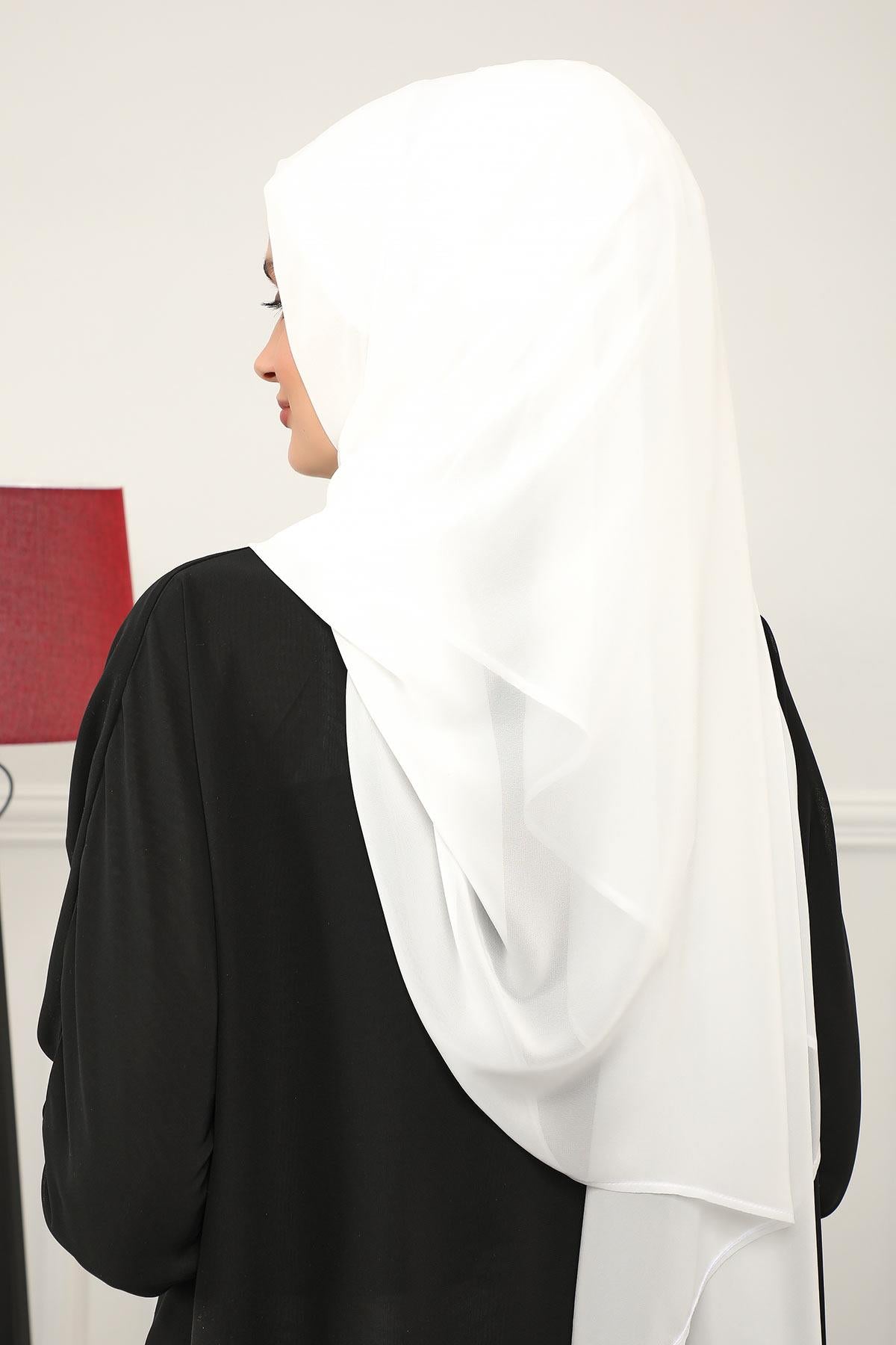 Klasik Tasarım Pratik Şifon Şal,PS-11