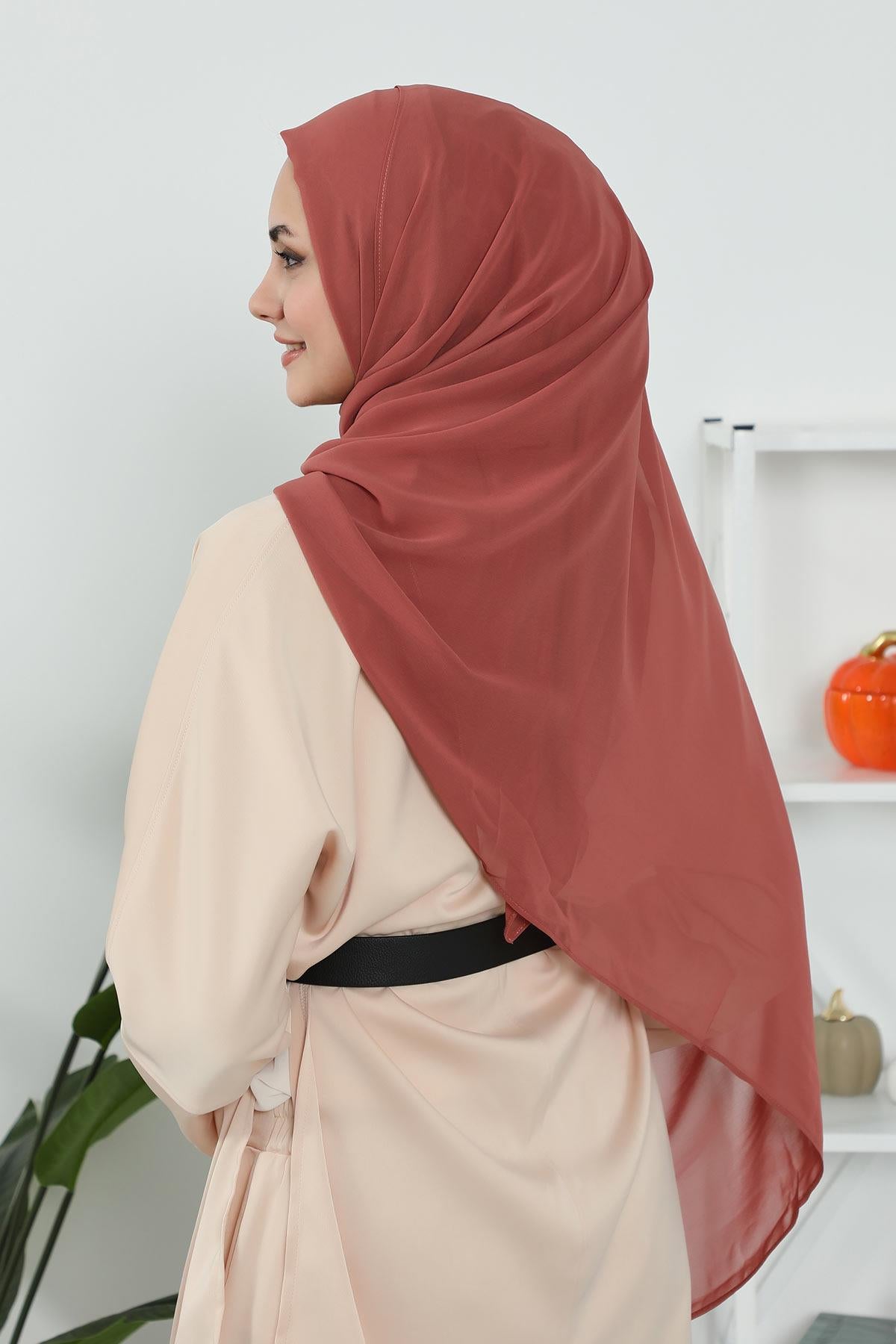 Klasik Tasarım Pratik Şifon Şal,PS-11