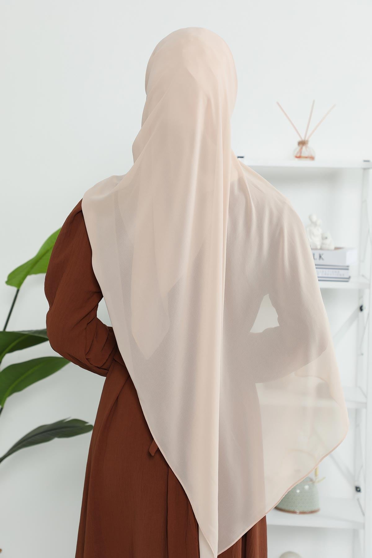 Klasik Tasarım Pratik Şifon Şal,PS-11
