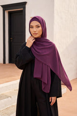 Krep Şal & Penye Bone İkili Takım,PS-50