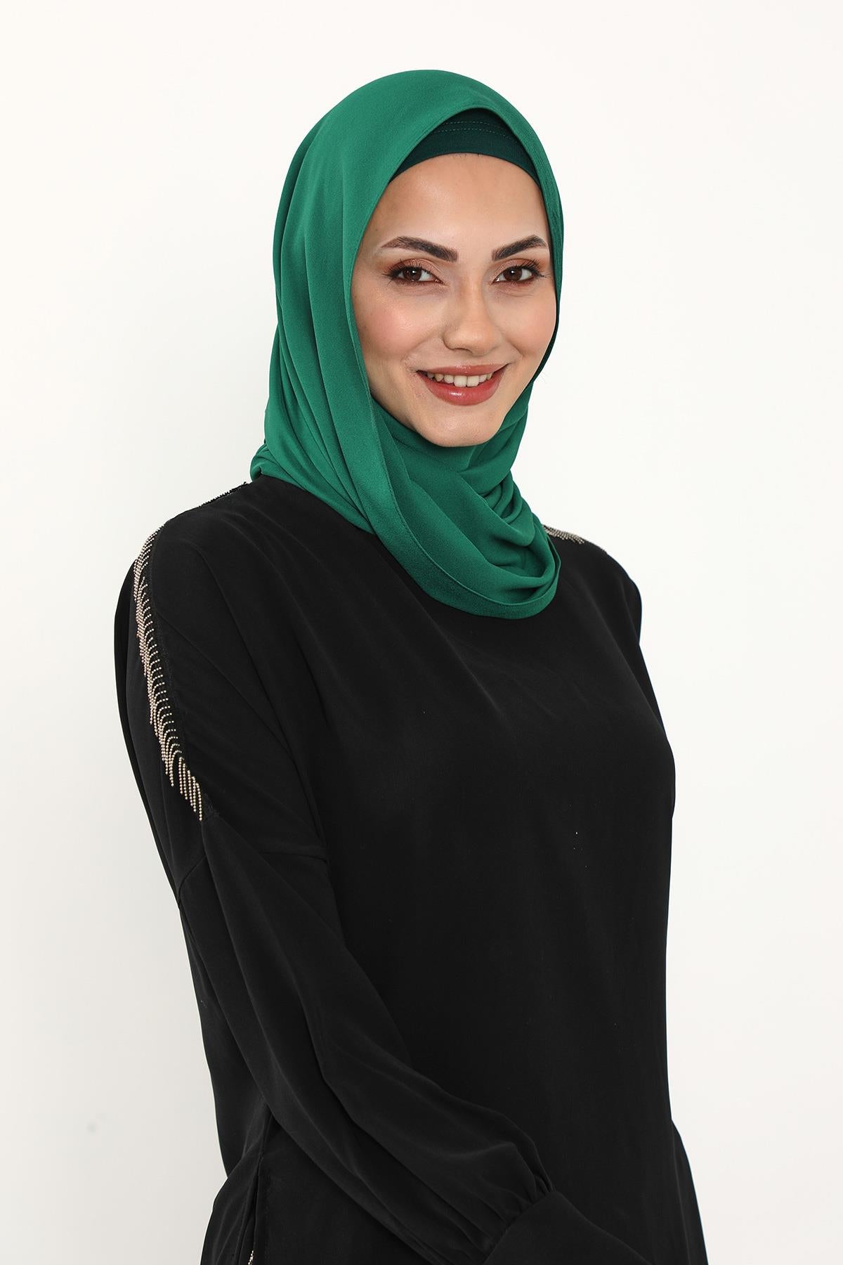 Krep Şal & Penye Bone İkili Takım,PS-50