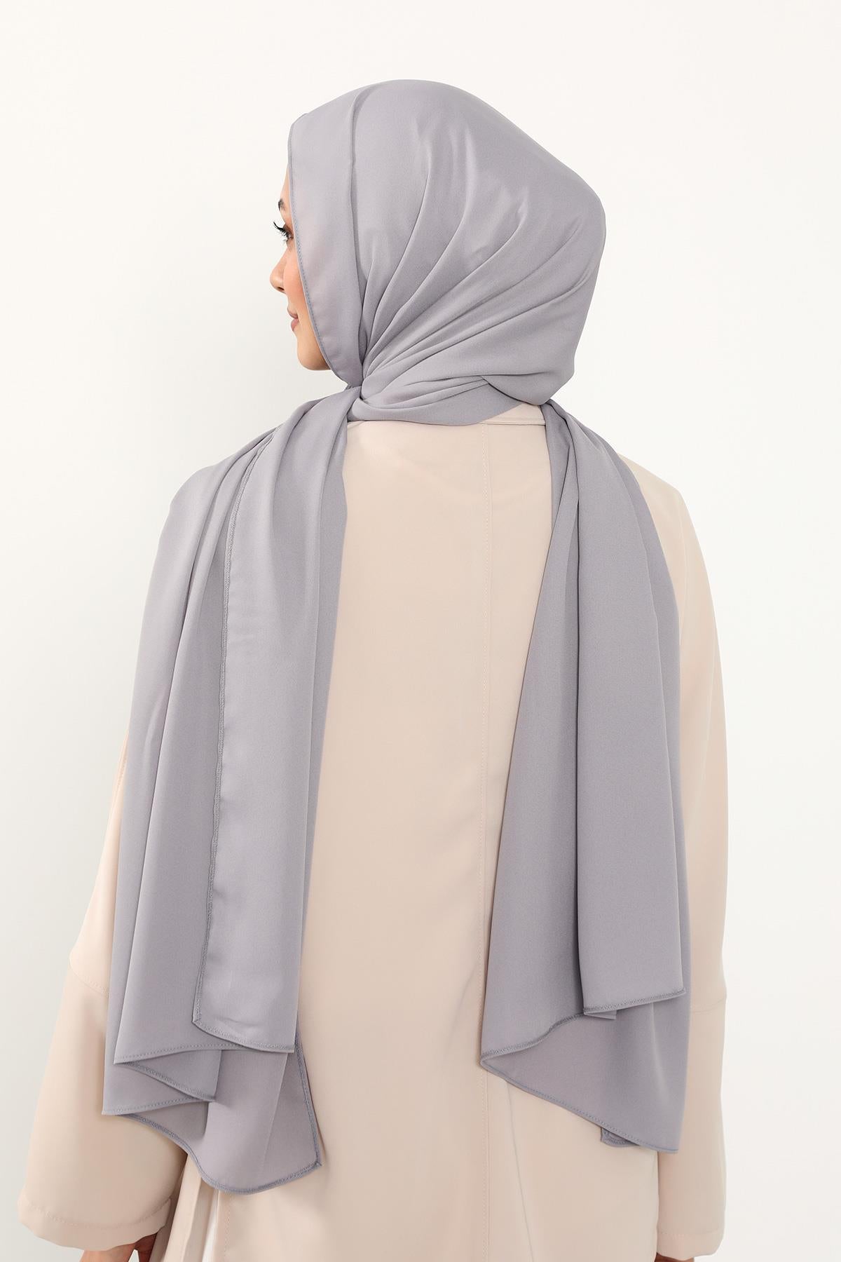 Krep Şal & Penye Bone İkili Takım,PS-50