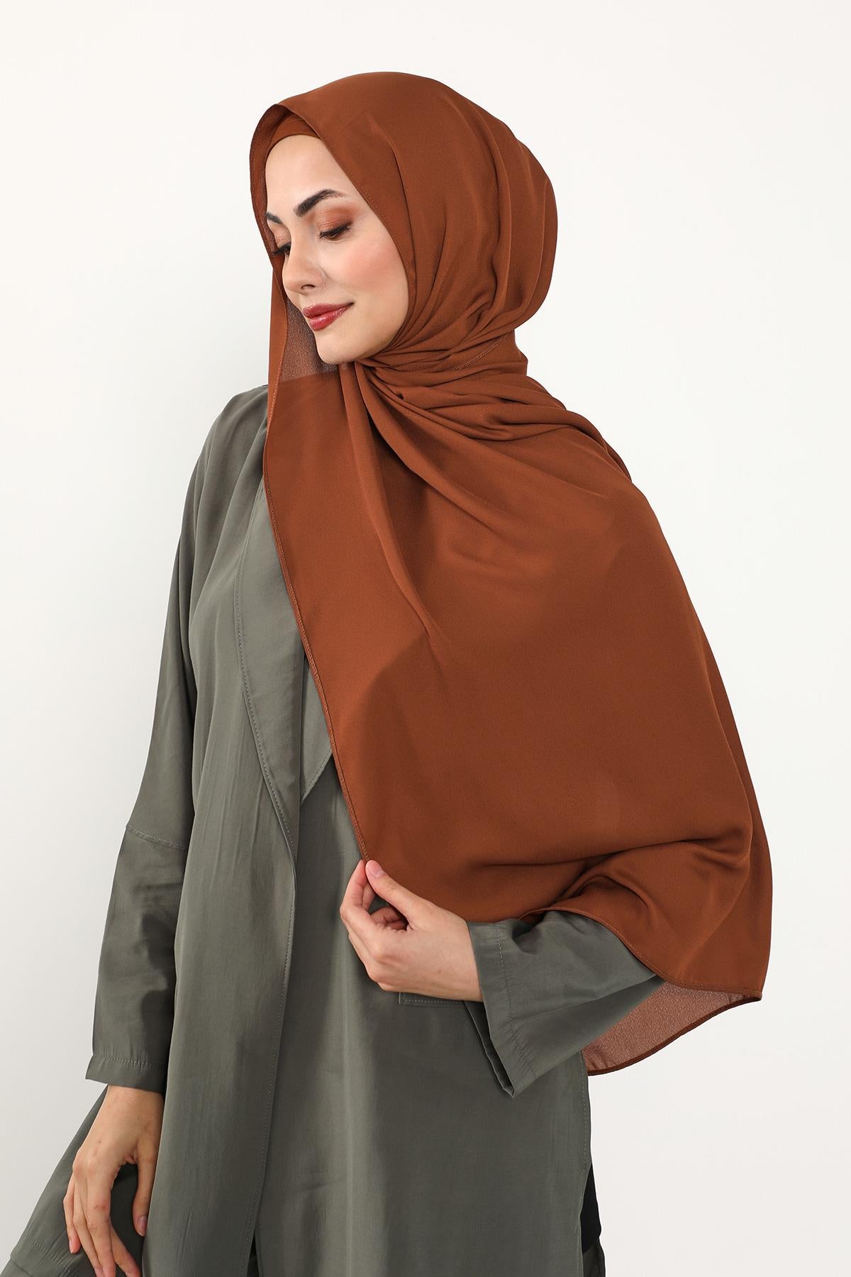 Krep Şal & Penye Bone İkili Takım,PS-50