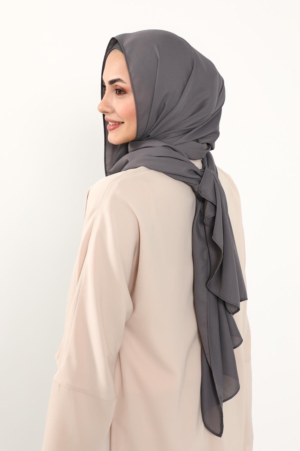 Krep Şal & Penye Bone İkili Takım,PS-50