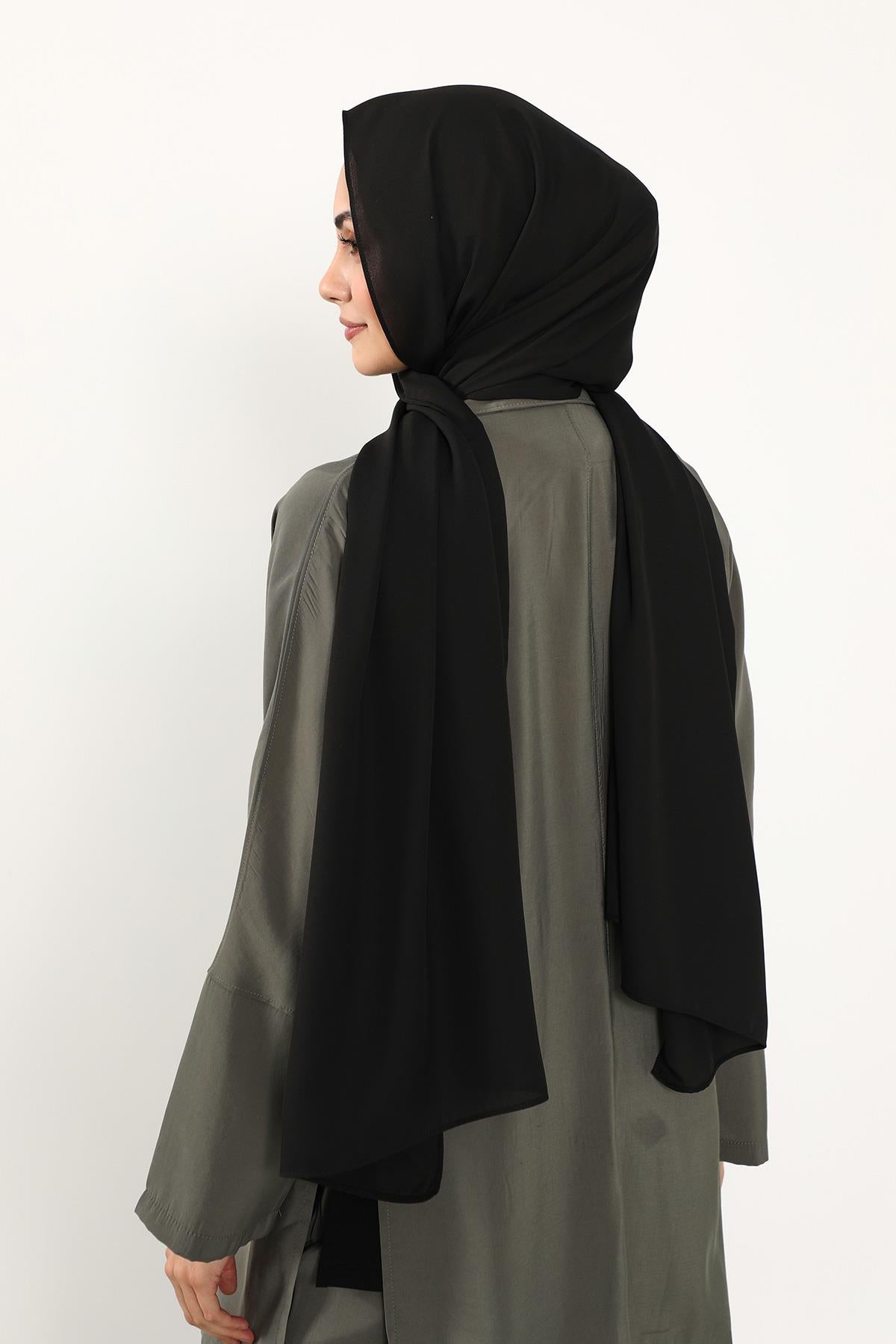 Krep Şal & Penye Bone İkili Takım,PS-50