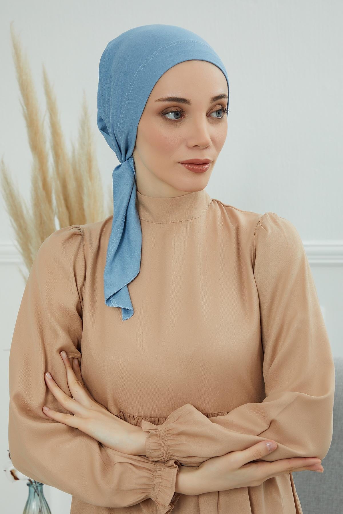 Kullanışlı Üçgen Eşarp,B-45
