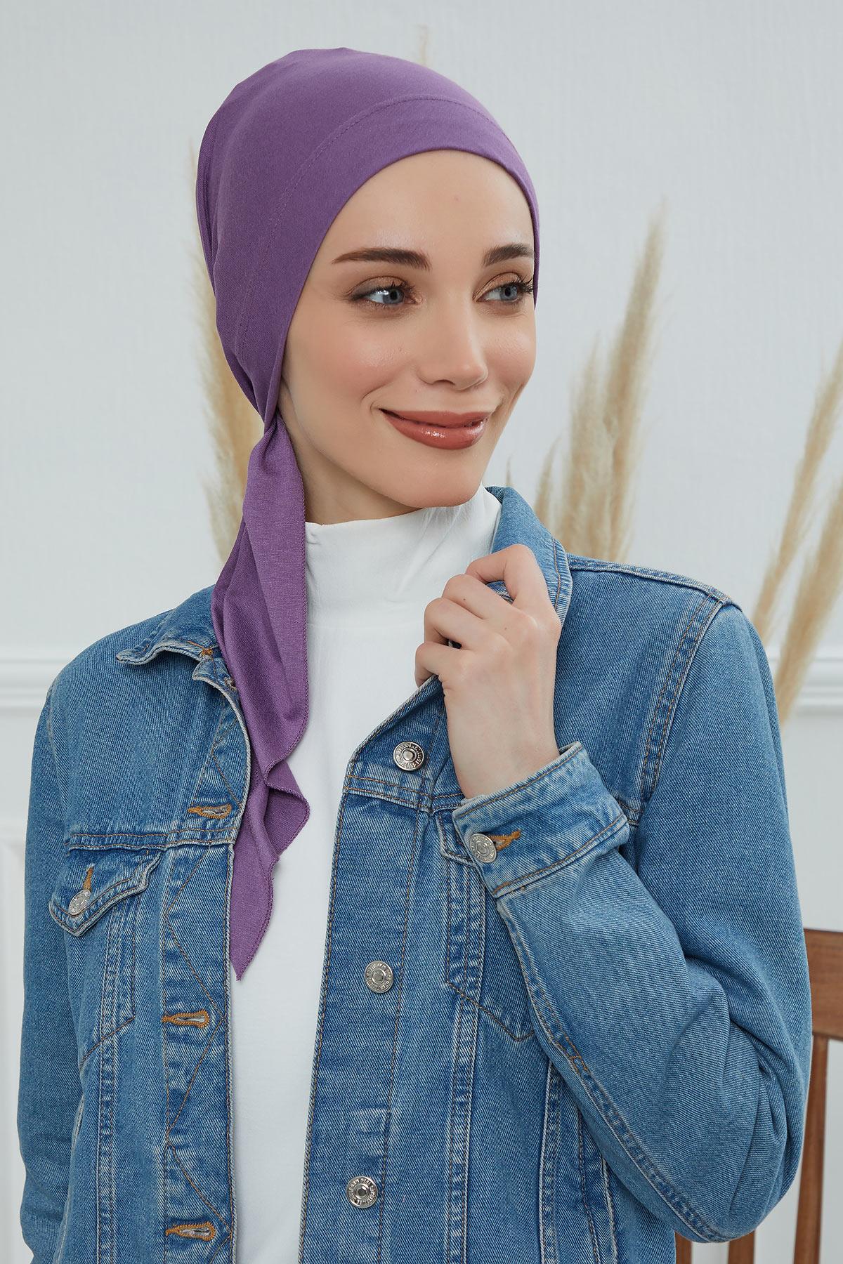 Kullanışlı Üçgen Eşarp,B-45