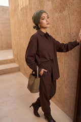 Kuşaklı Penye Bone,B-31