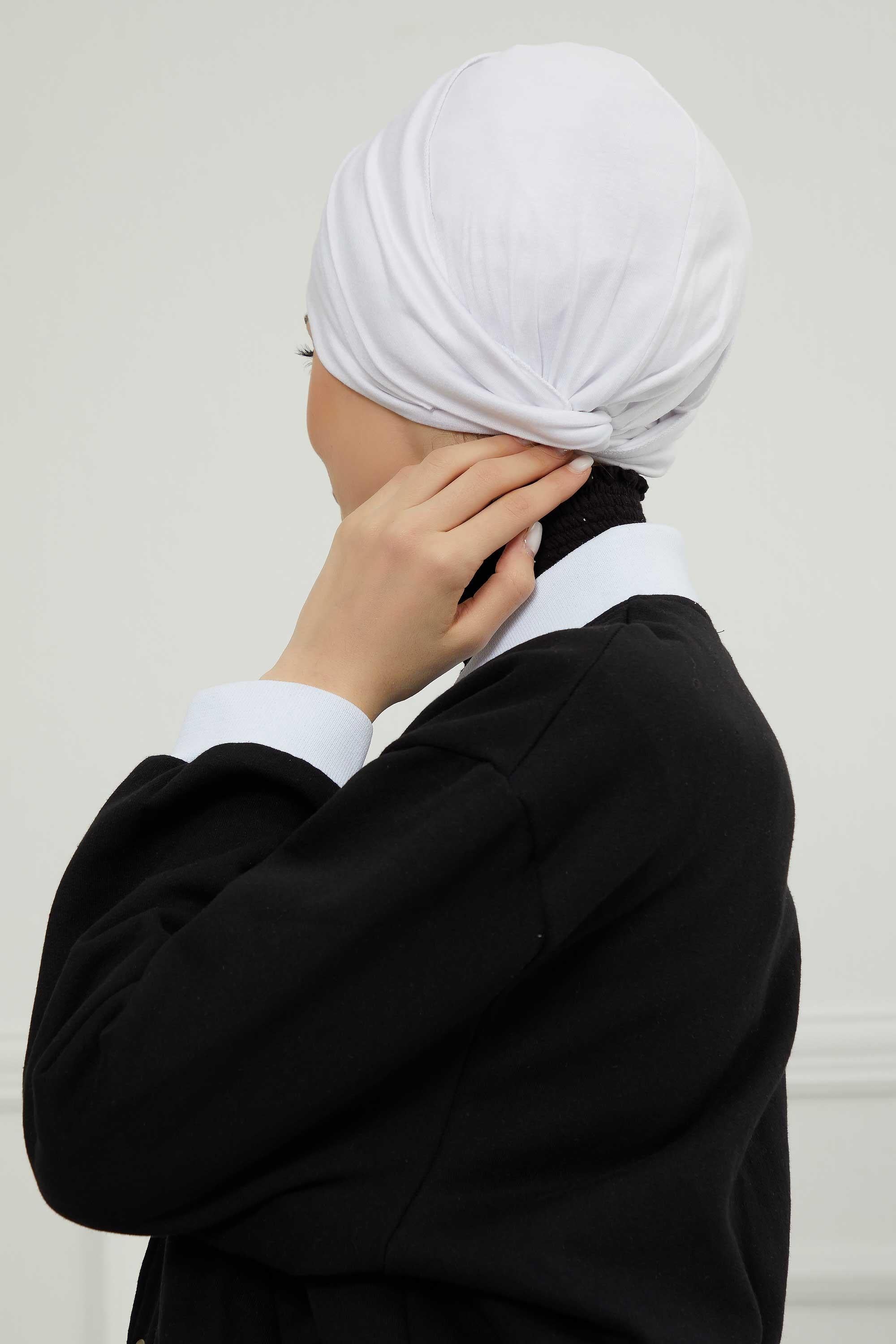 Kuşaklı Rahat Penye Bone,B-31