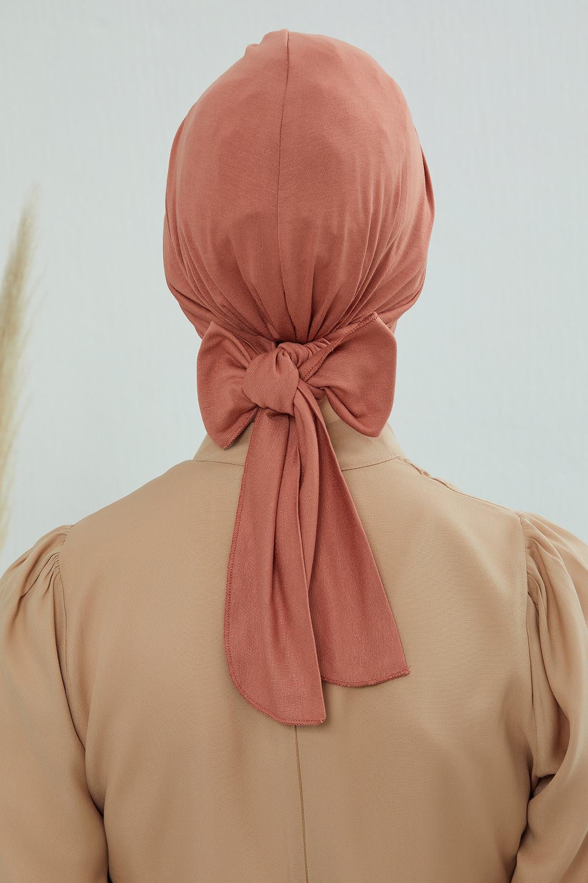 Kuşaklı Rahat Penye Bone,B-31