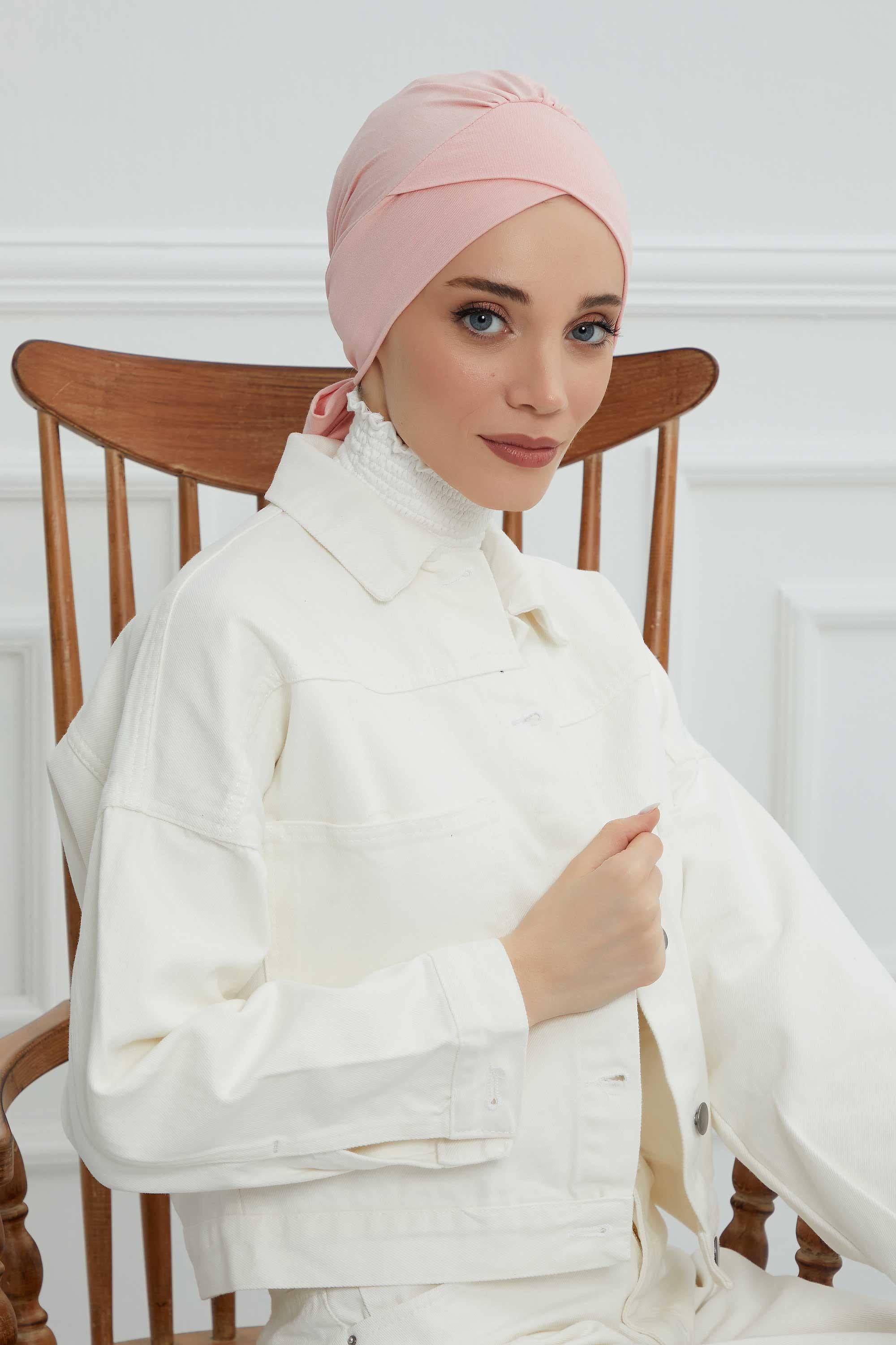 Kuşaklı Rahat Penye Bone,B-31