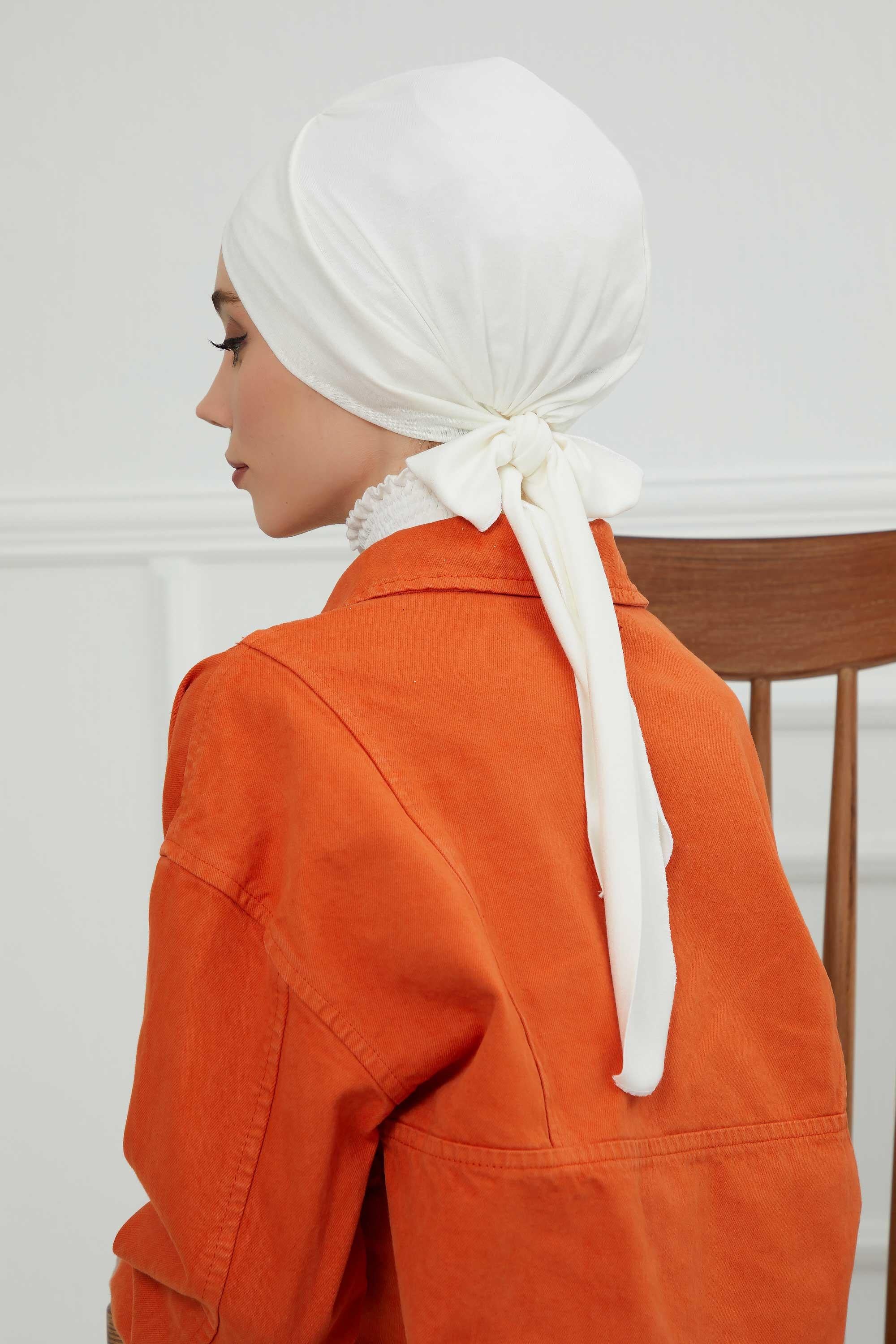 Kuşaklı Rahat Penye Bone,B-31