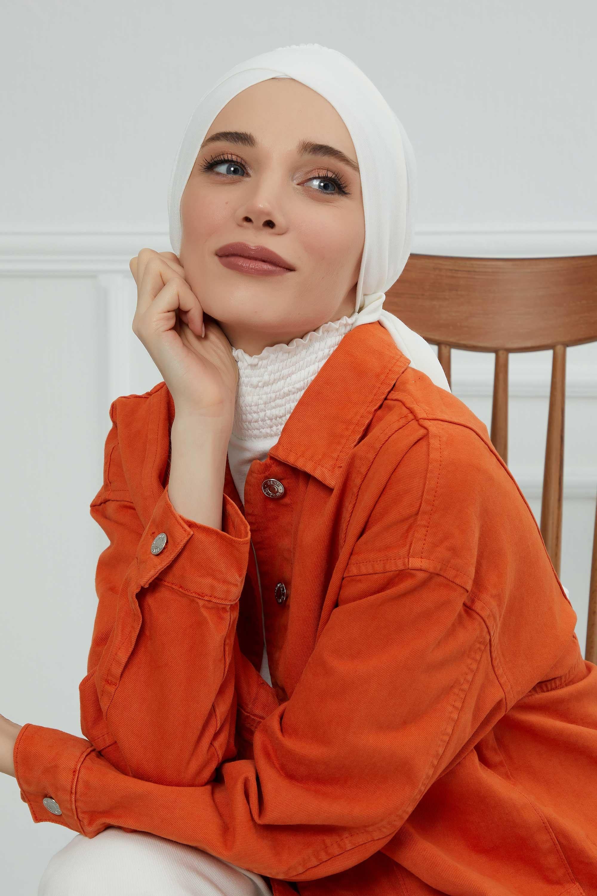 Kuşaklı Rahat Penye Bone,B-31
