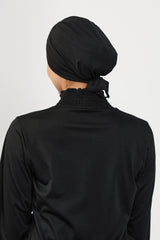 Kuşaklı Tesettür (Deniz,Havuz) Yüzücü Bonesi,B-31SN