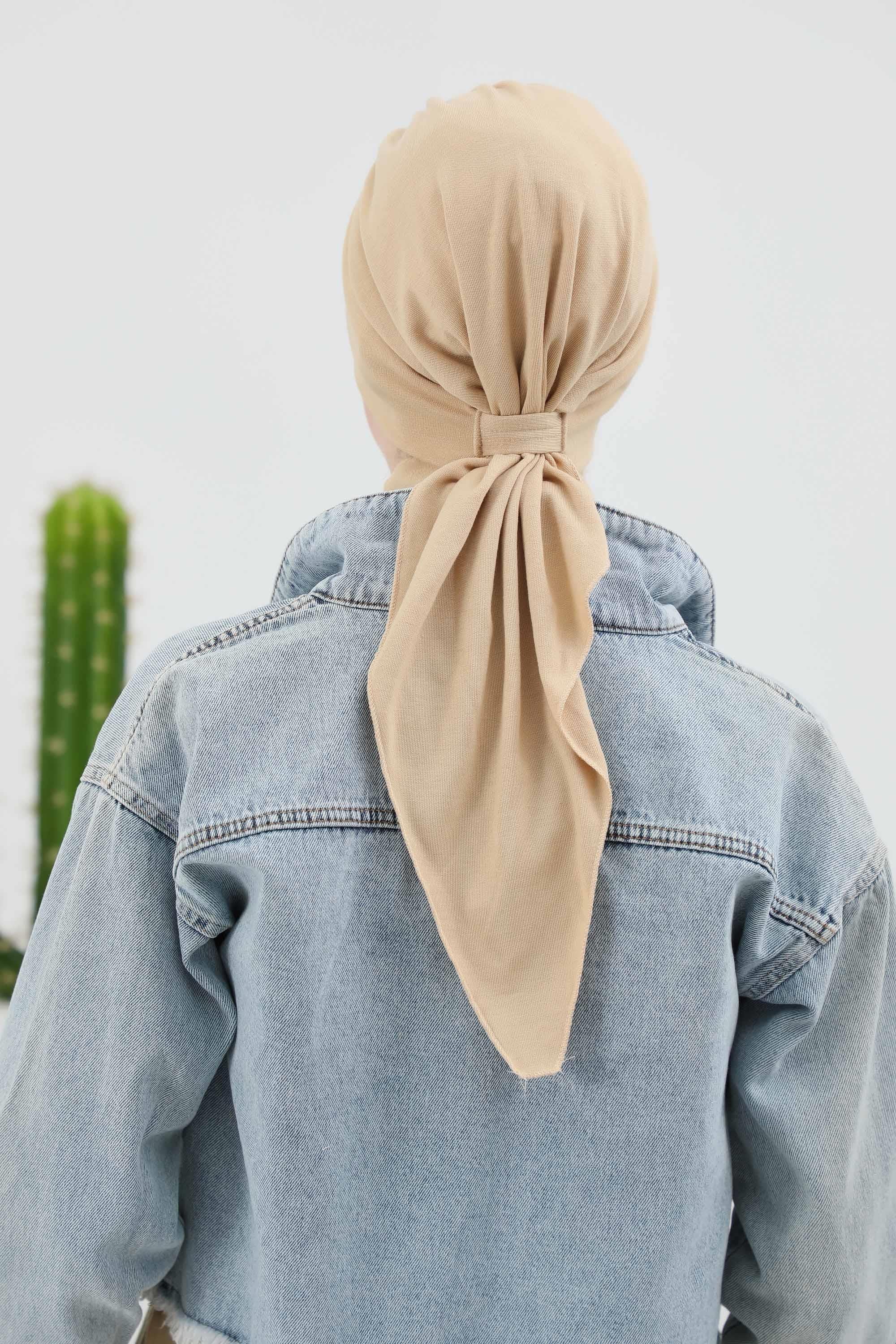 Kuyruklu Tesettür Bone,B-49RB