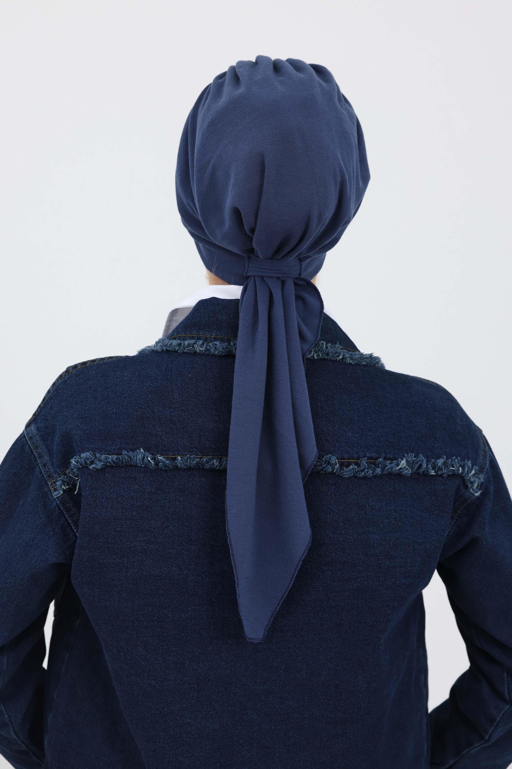 Kuyruklu Tesettür Bone,B-49RB