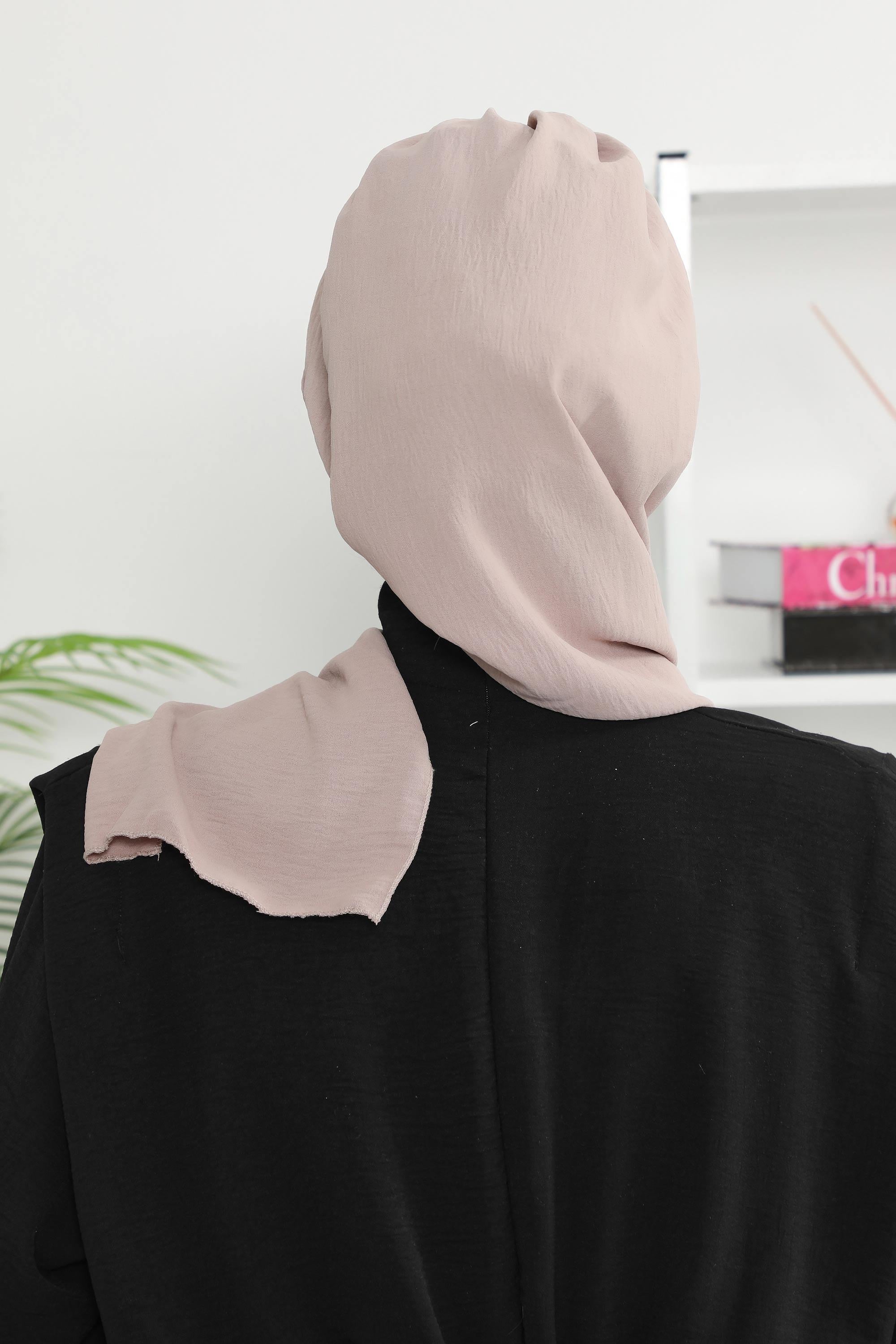 Metal Aksesuarlı Şık Hazır Türban,HT-94